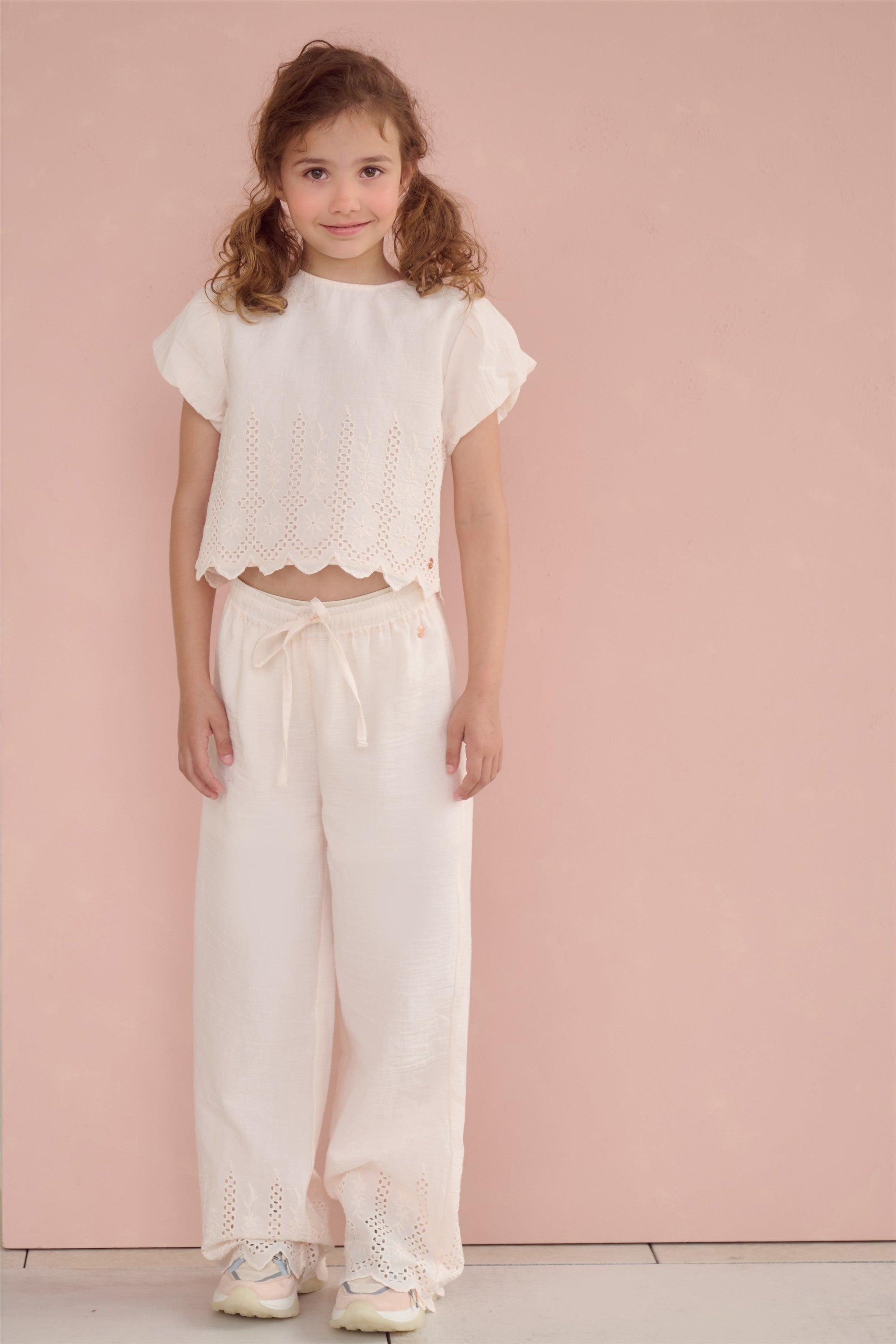 Tika Blouse with embroidered Border