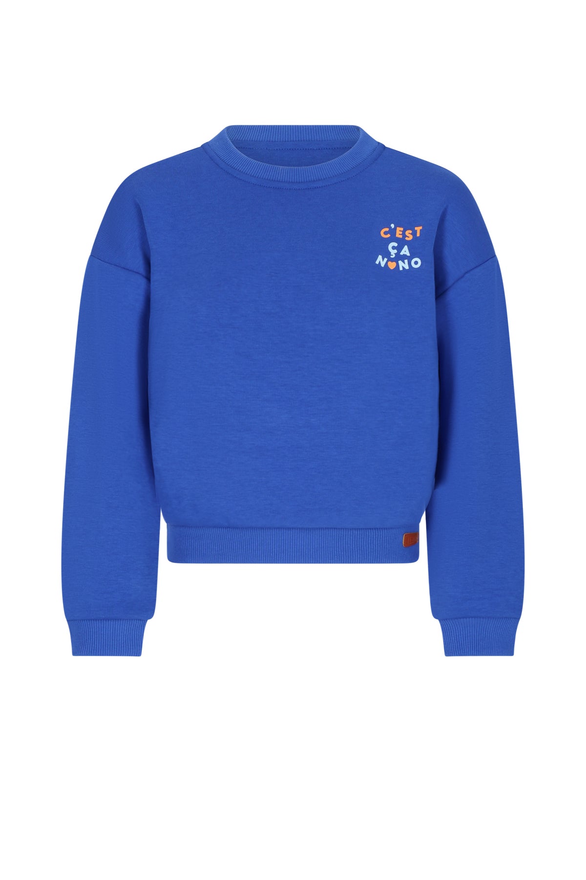 Konono soft furry sweater with embro