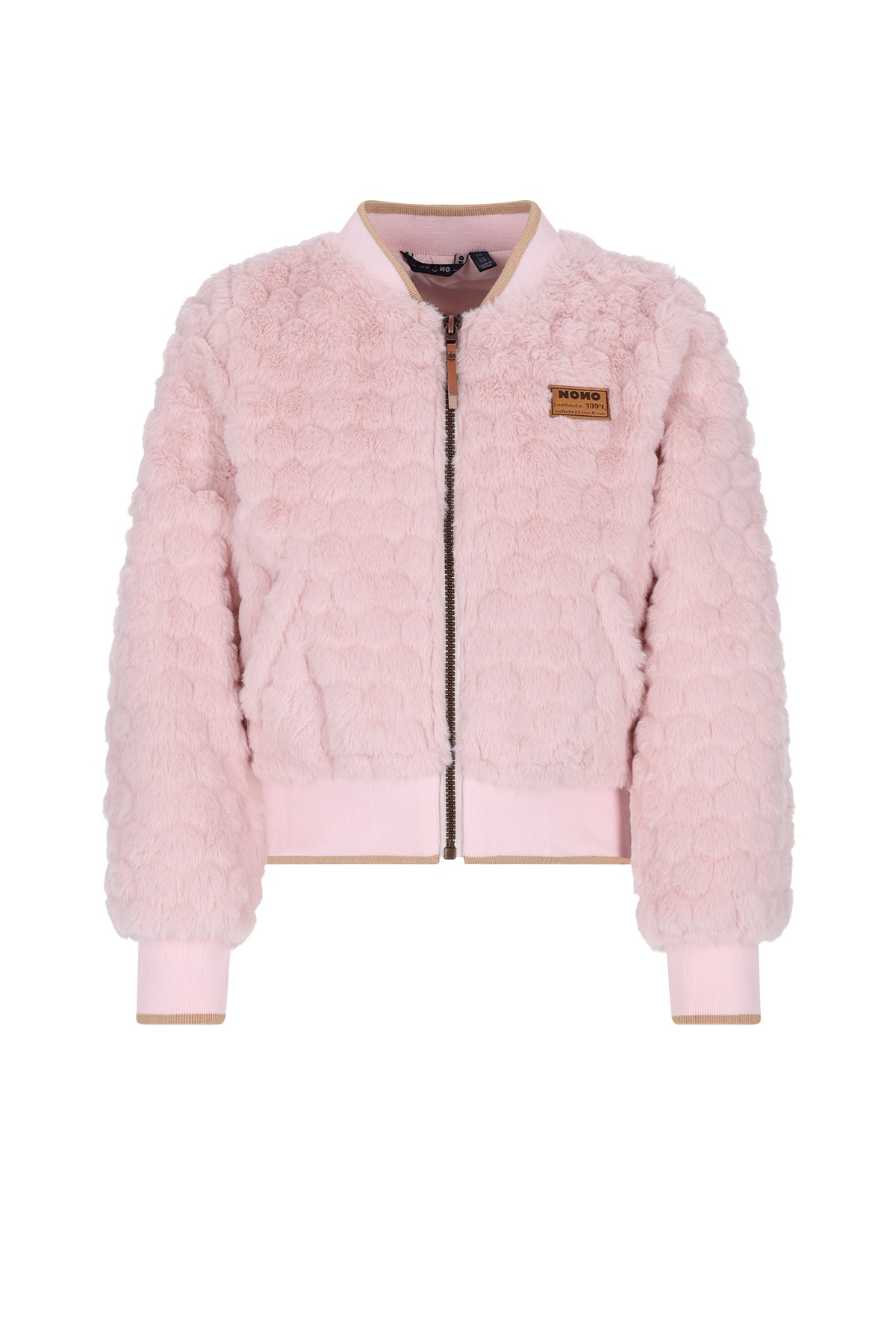 Doris Furry Indoorjacket with zipper