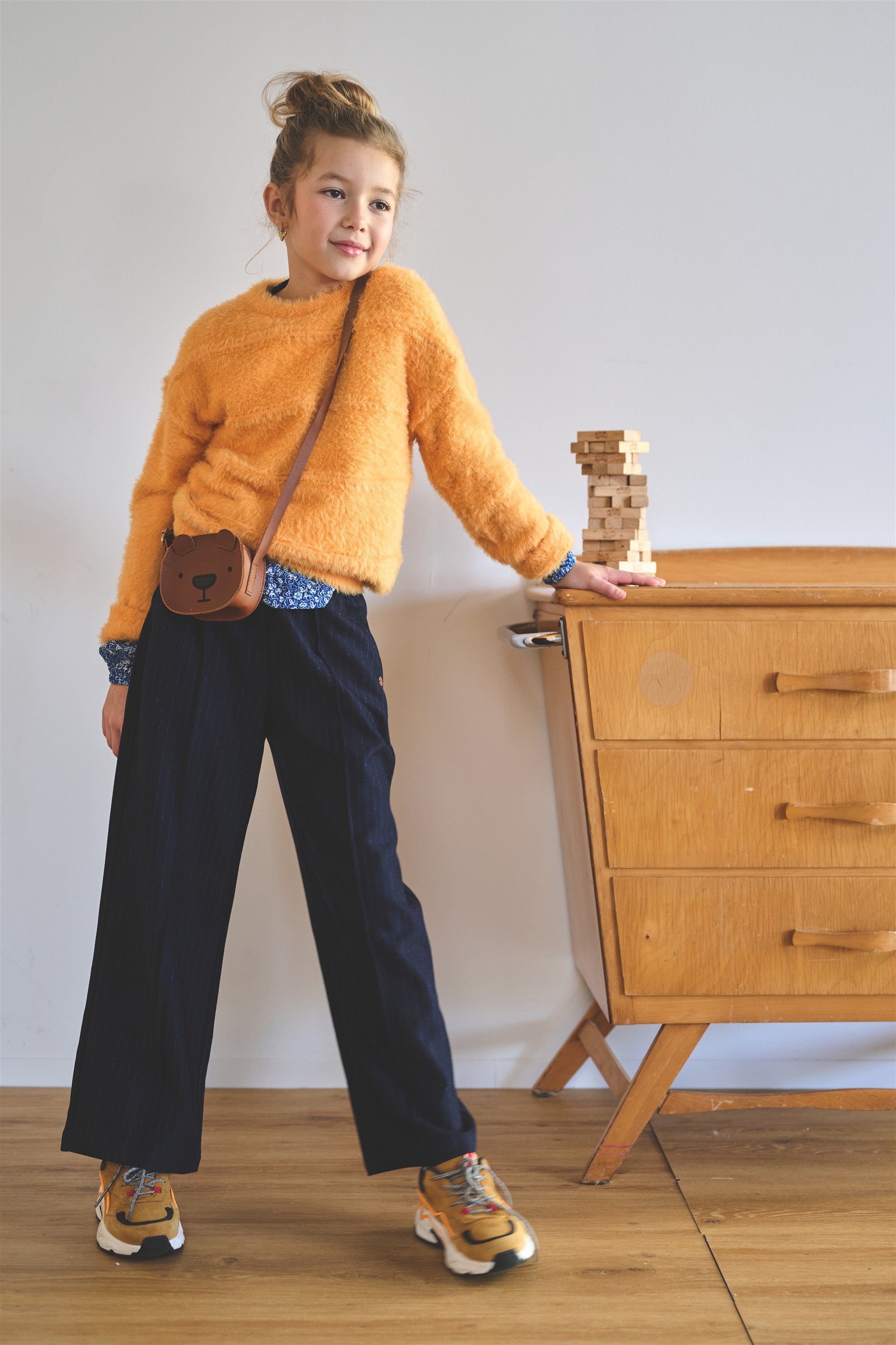 Keson Fluffy Soft Knitted Sweater