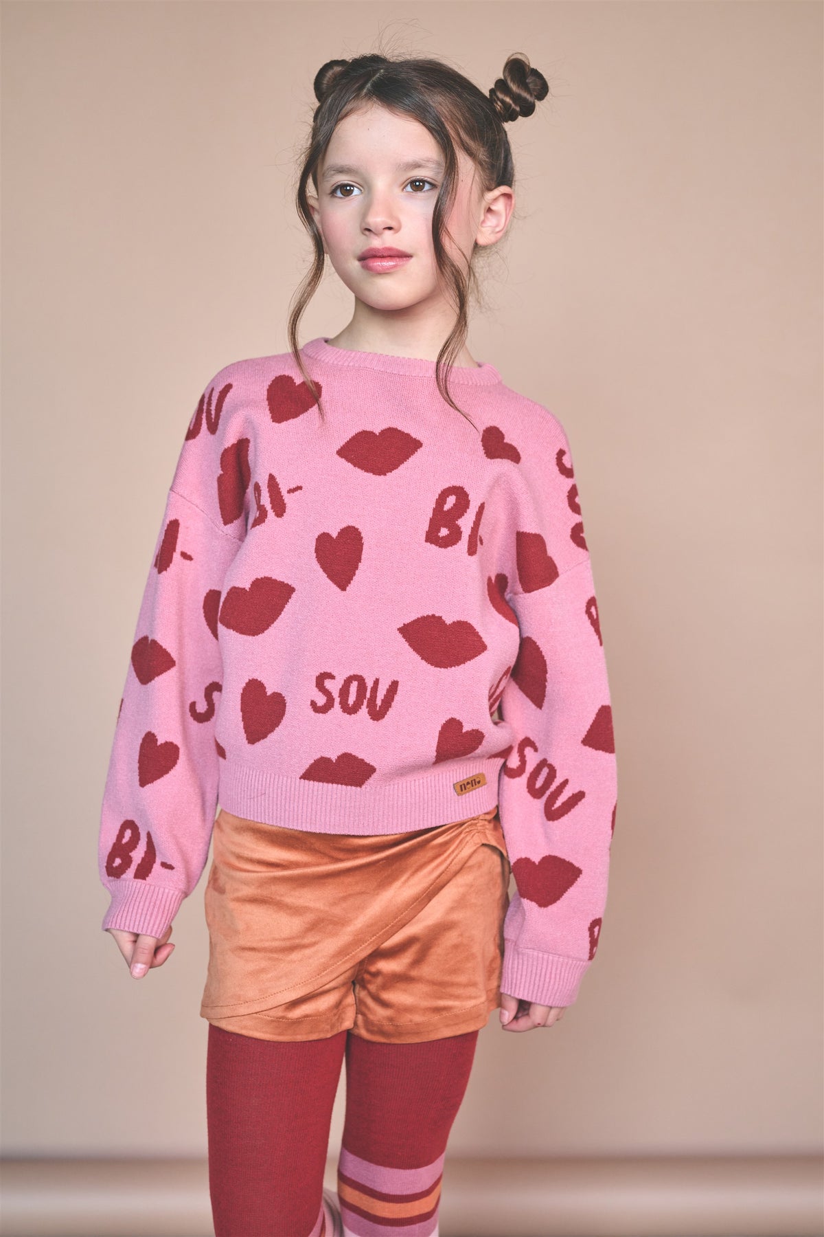 Katie Jacquard BISOU Knitted Sweater