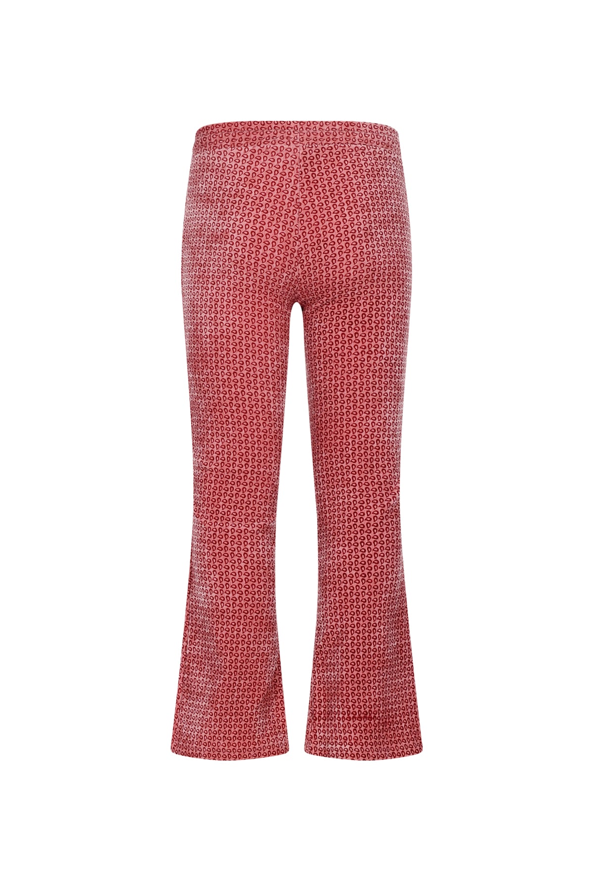 Sady AOP Flared Velvet Jersey Pants