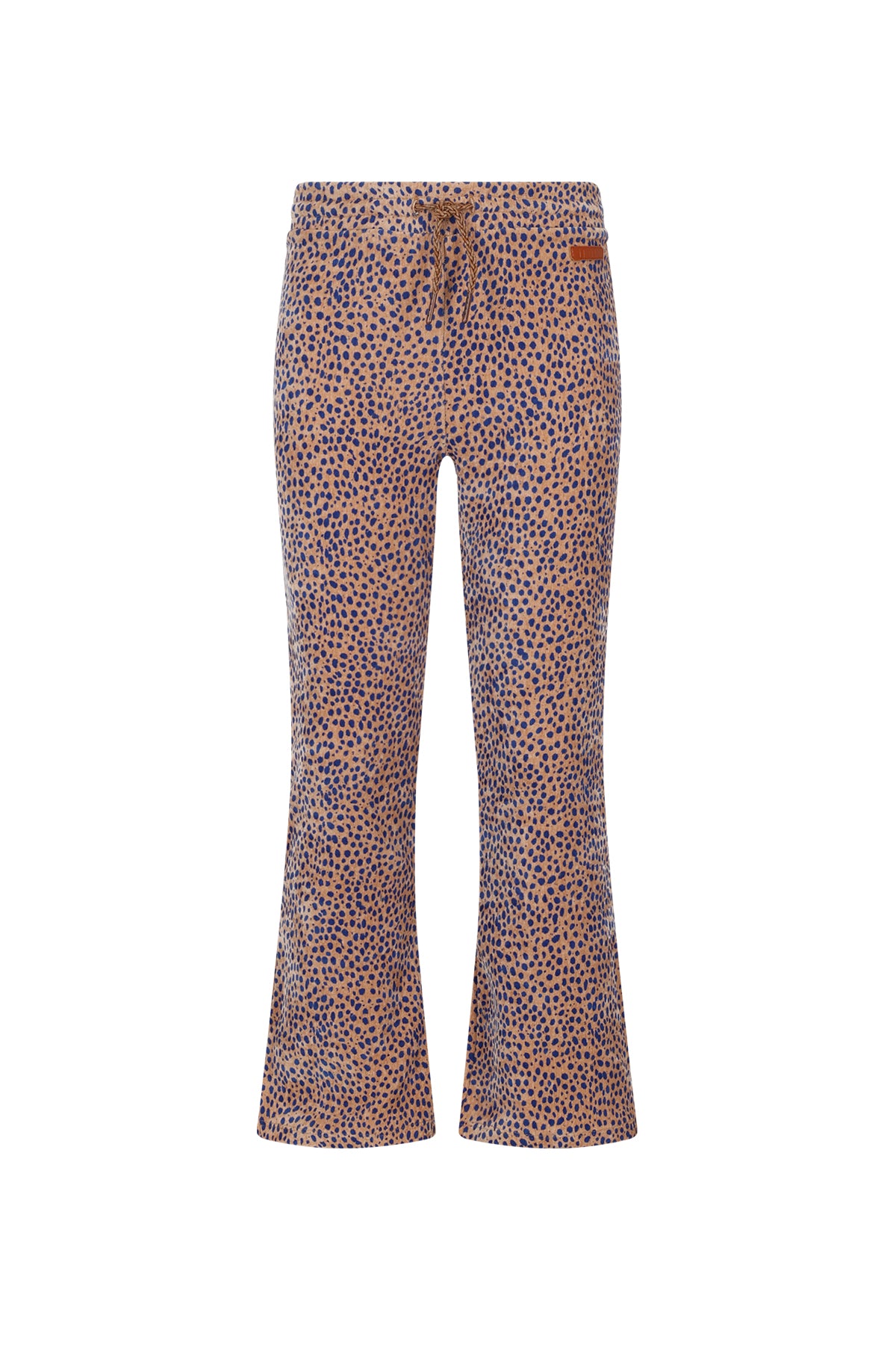 Sady AOP Flared Velvet Jersey Pants