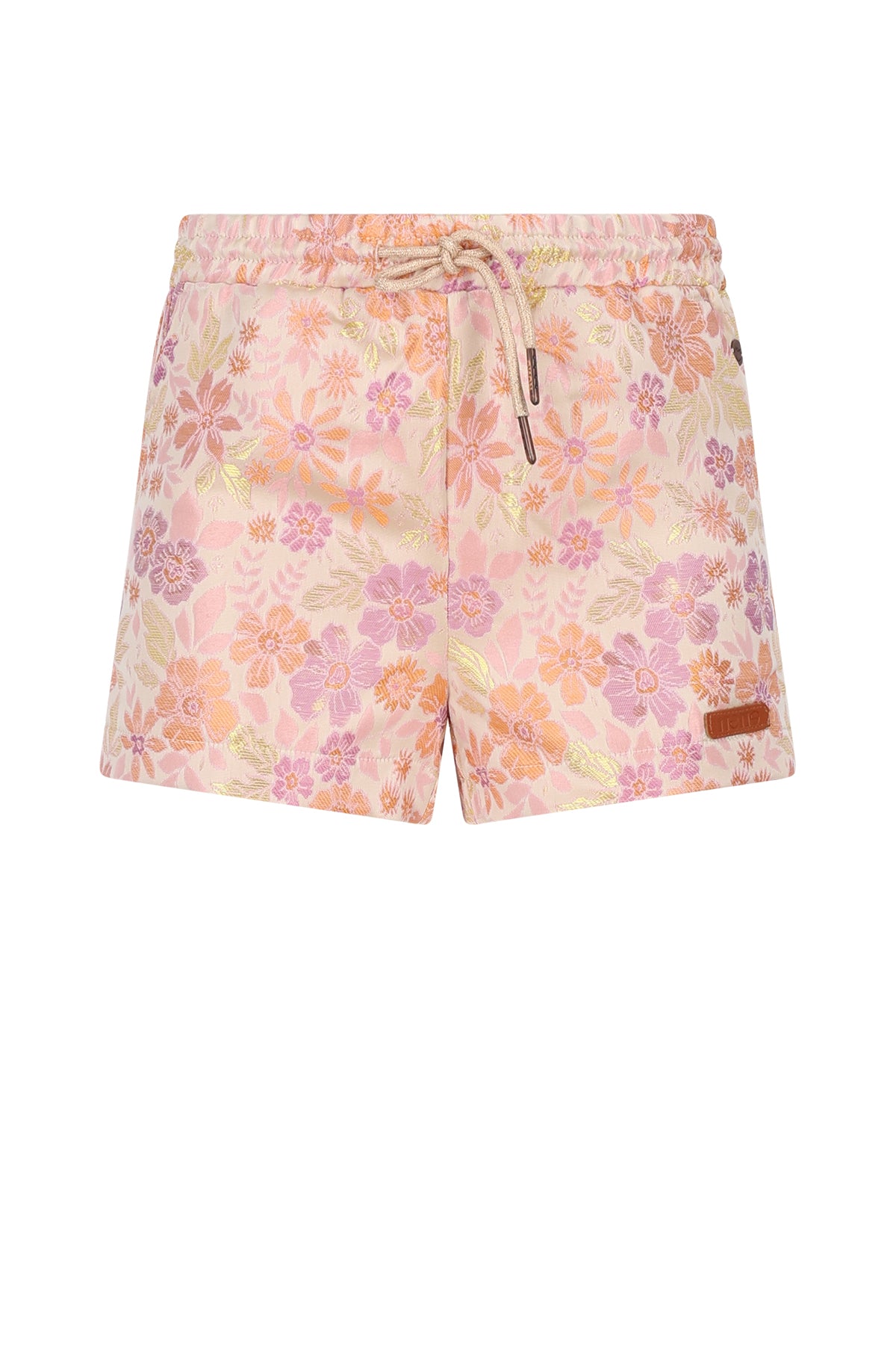 Shorty Flower Jacquard Short