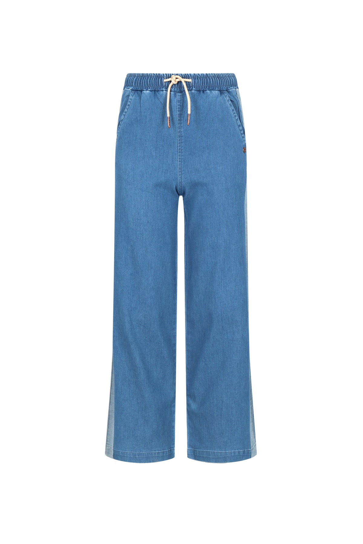 Sue Light Weight Denim Wide Leg Pants