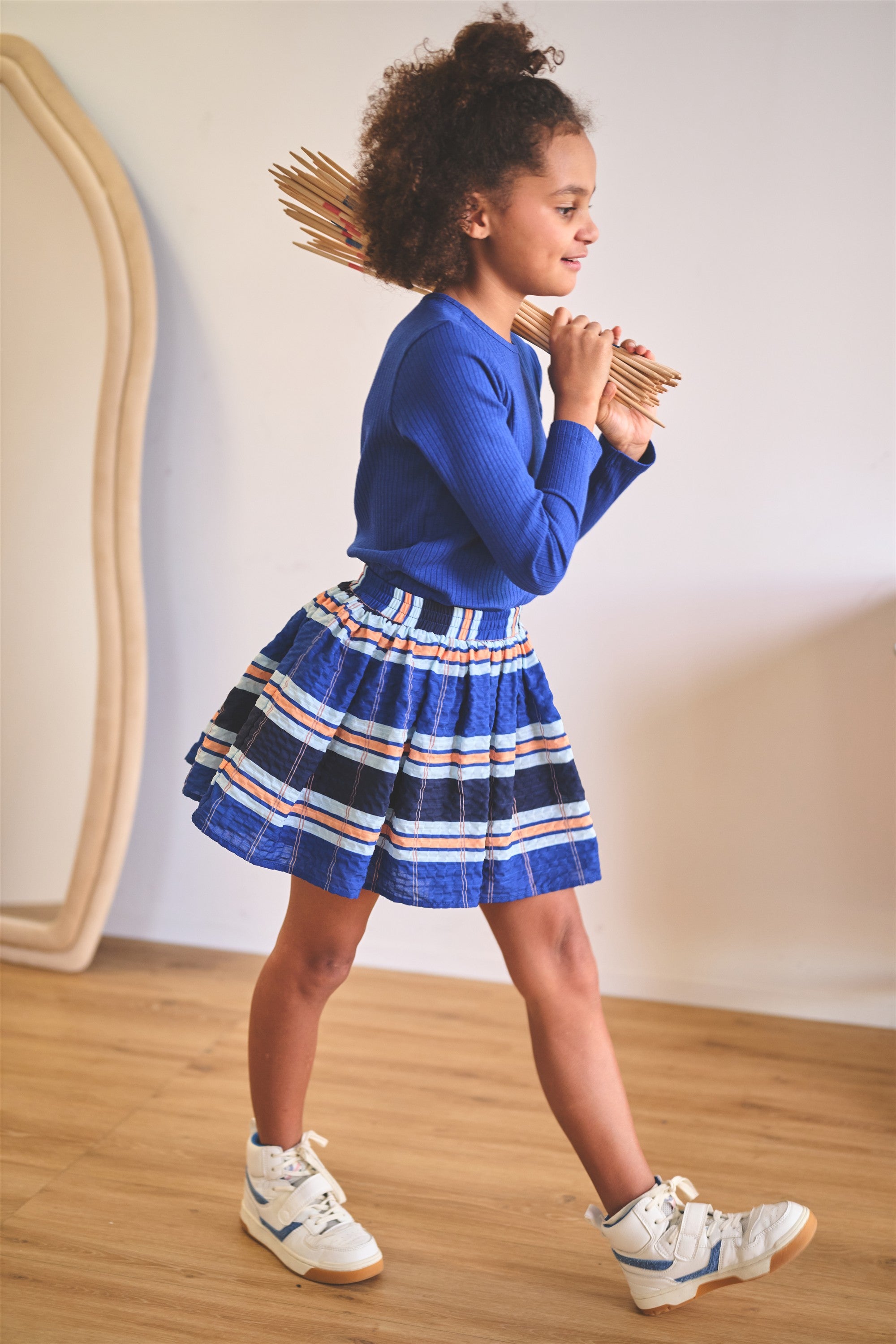 Ninu Check Skirt