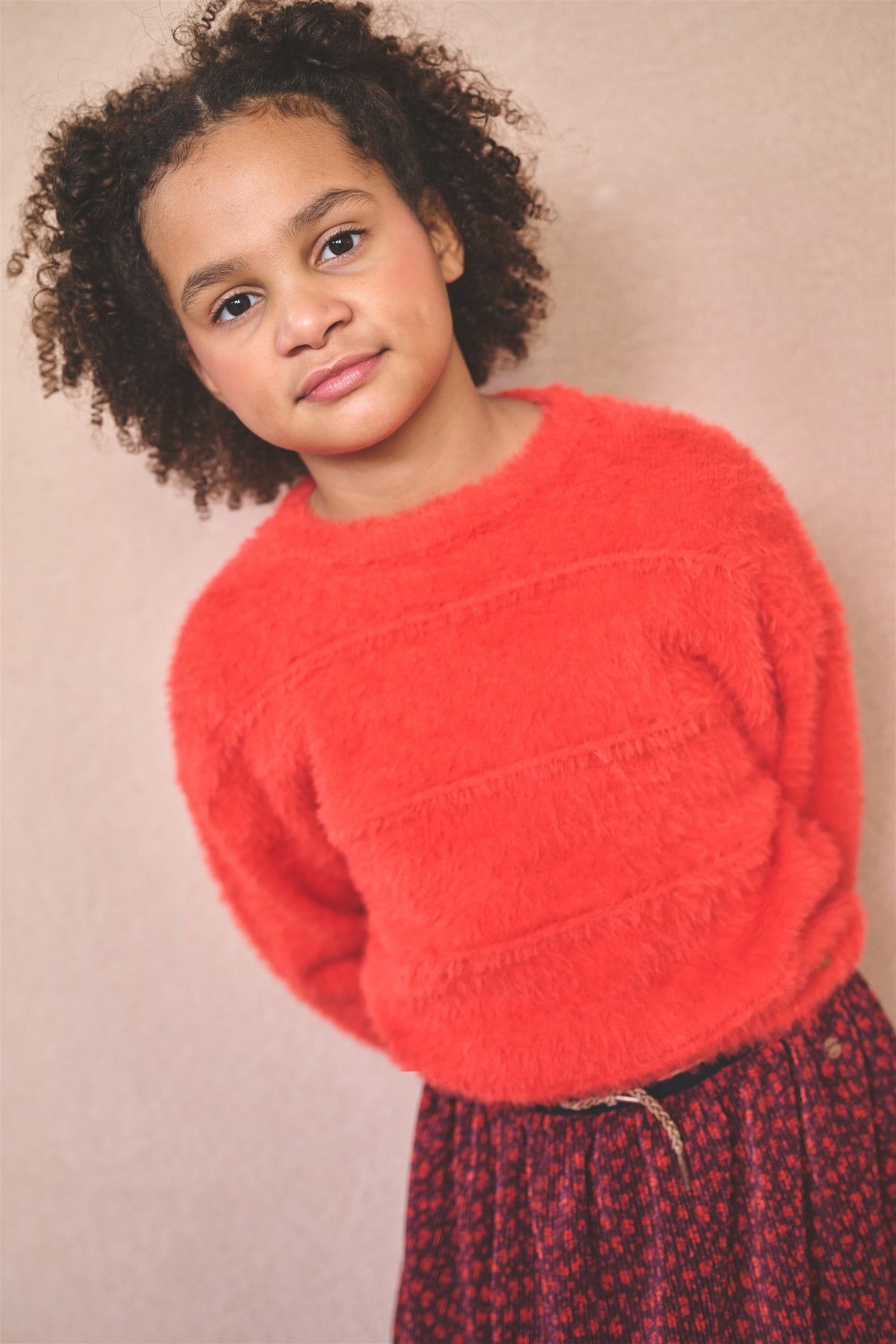 Keson Fluffy Soft Knitted Sweater