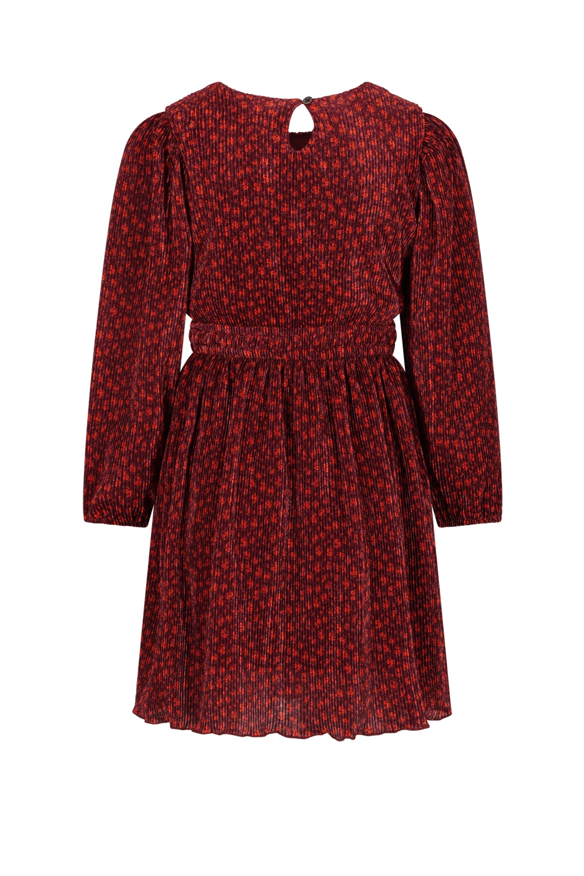 Mamai Autumn Flower Plissee Dress