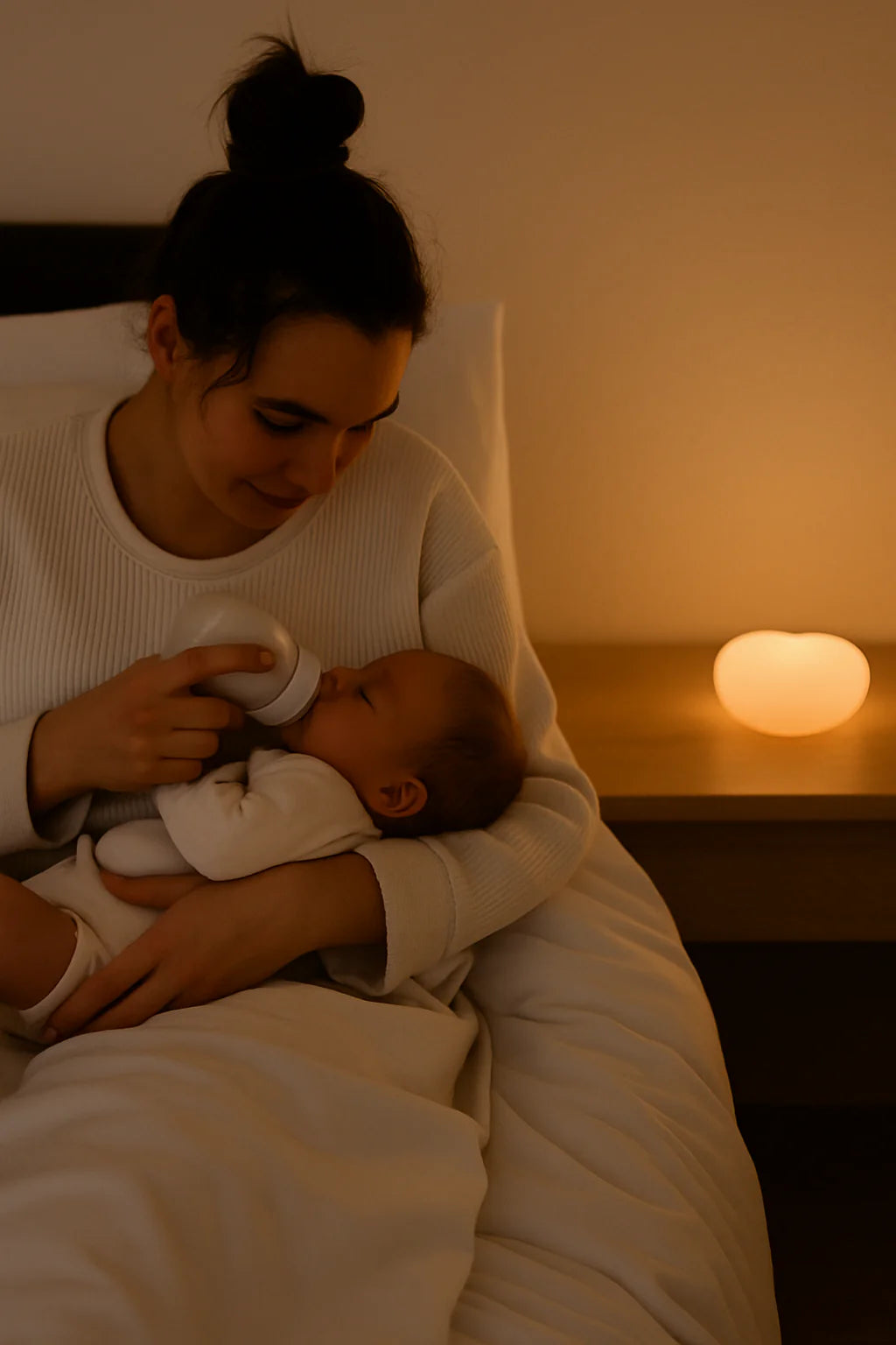 Ruby roze voedingslampje