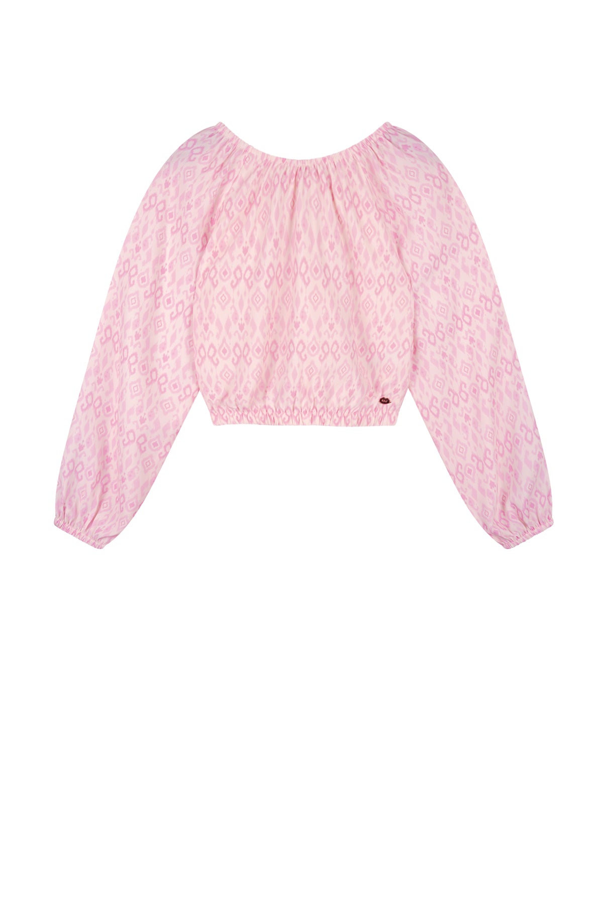 Timara Cropped Blouse Roze