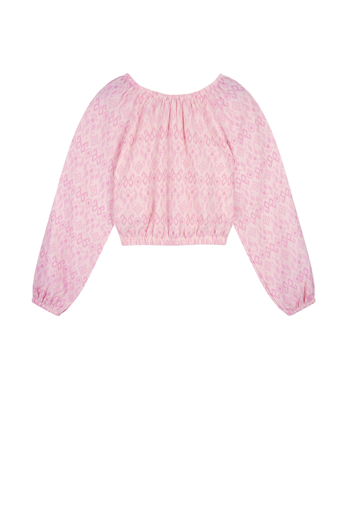 Timara Cropped Blouse Roze