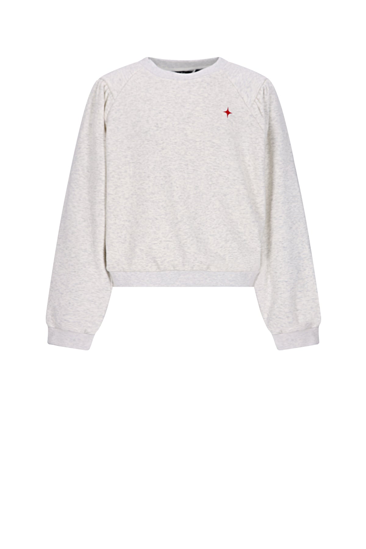 Kaila Furry Sweat with contrast cuffs