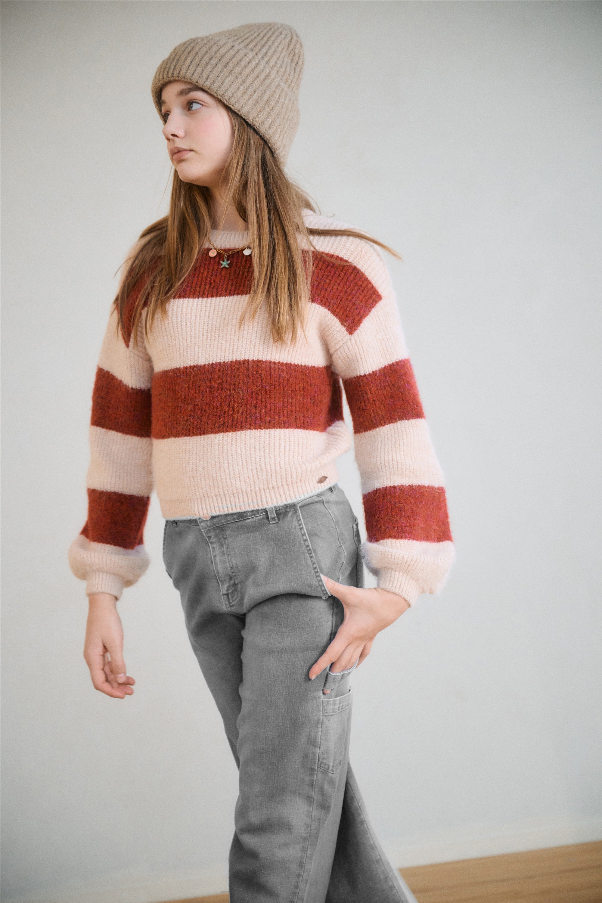 Kate Colorblock Knitted Sweater