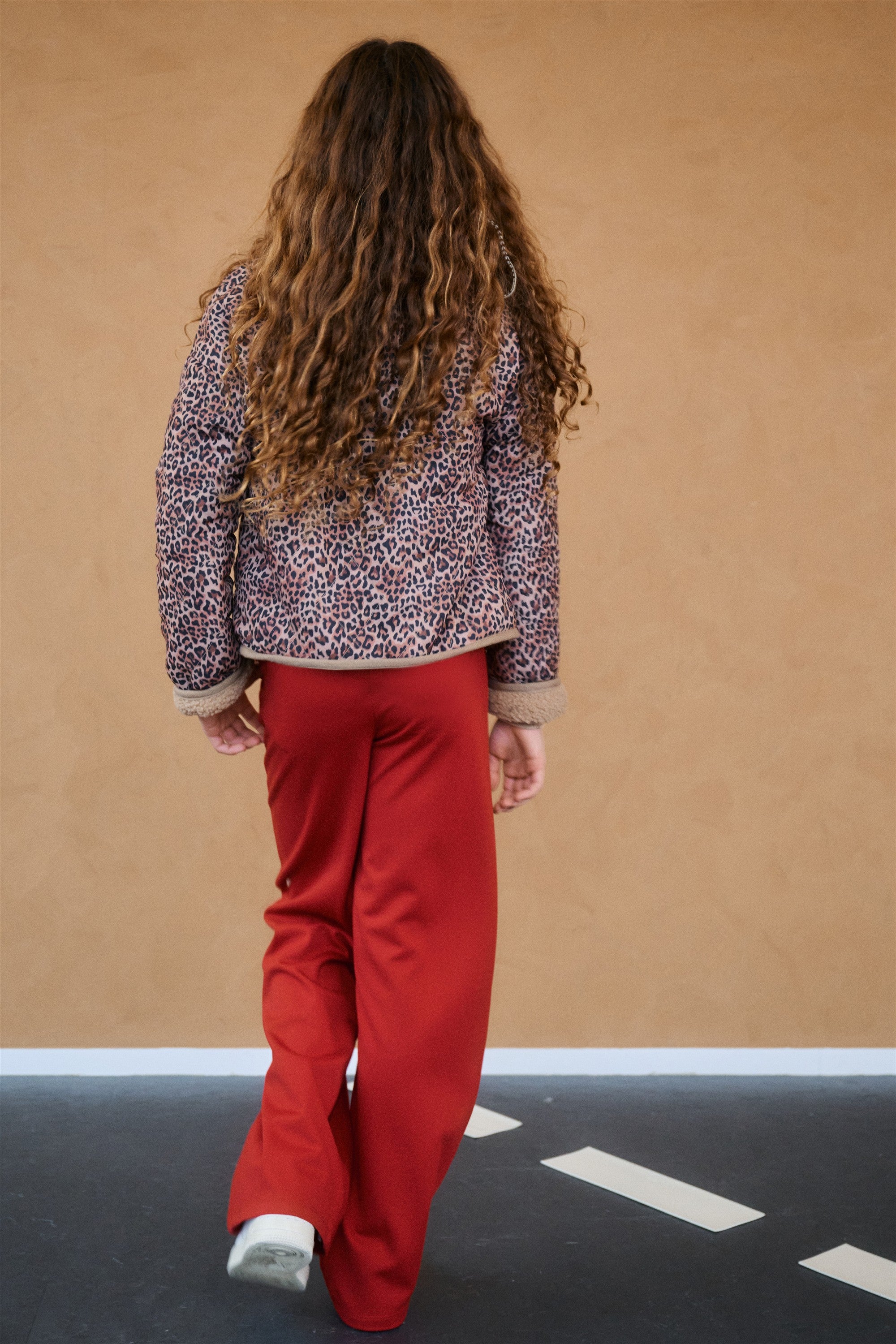 Salet Wide Leg Interlock Pants with belt