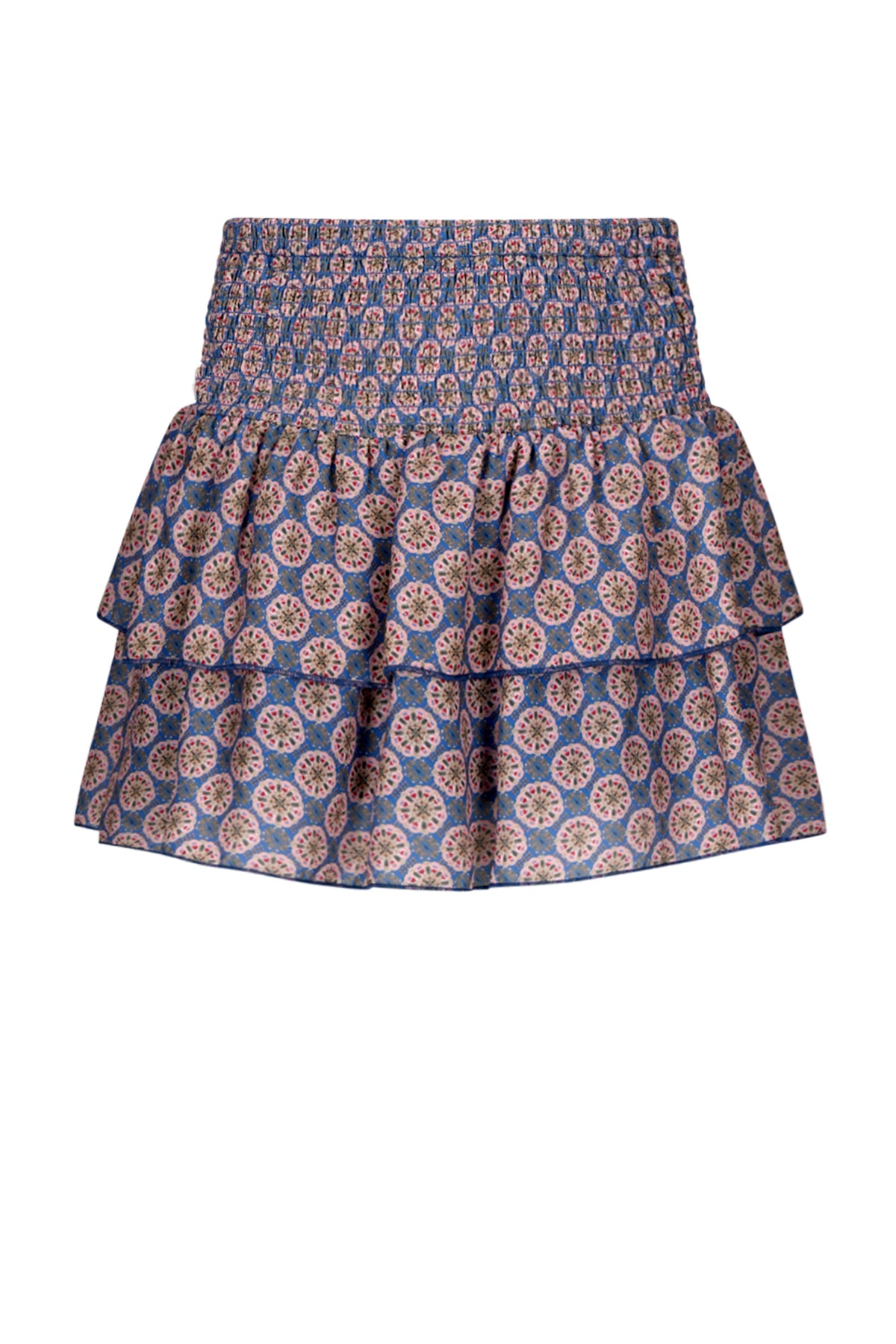 Nika Smocked layered skirt
