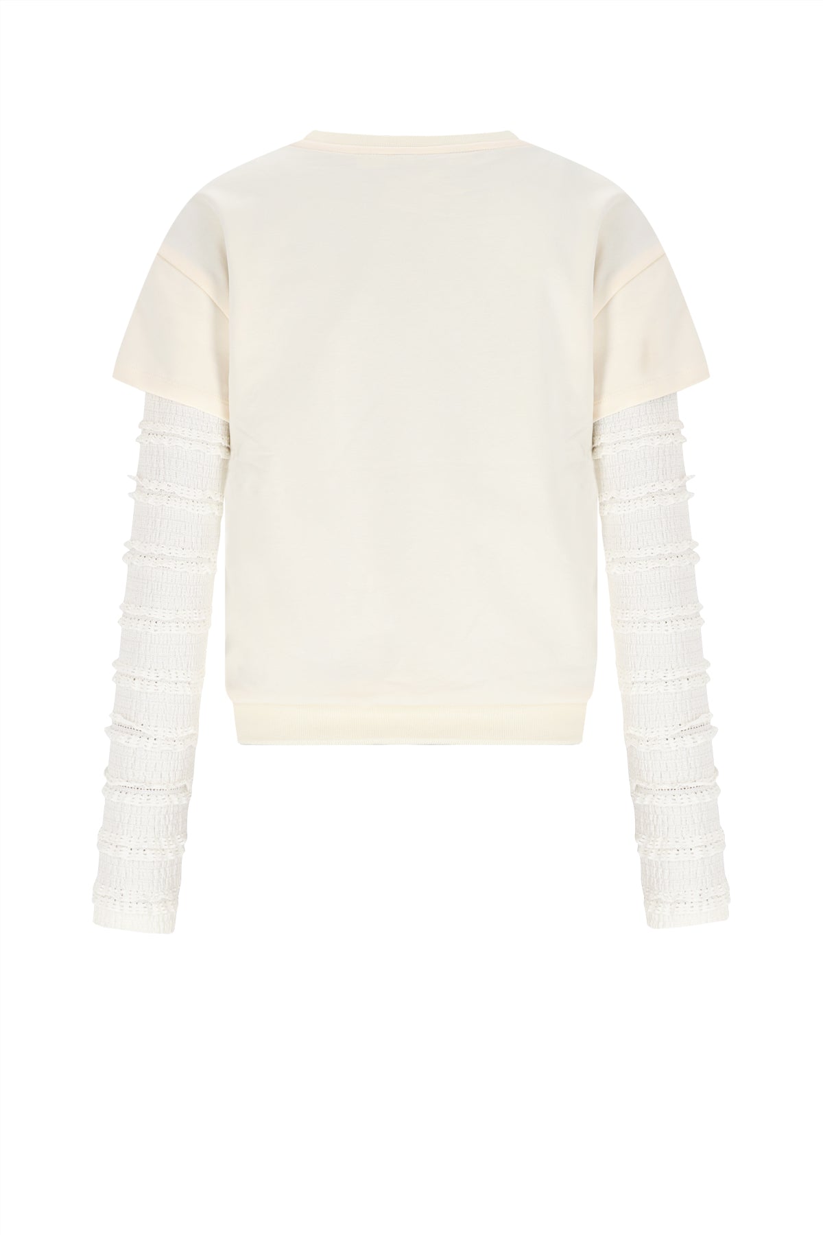 Kase Sweat Top with contrast Jersey sleeves