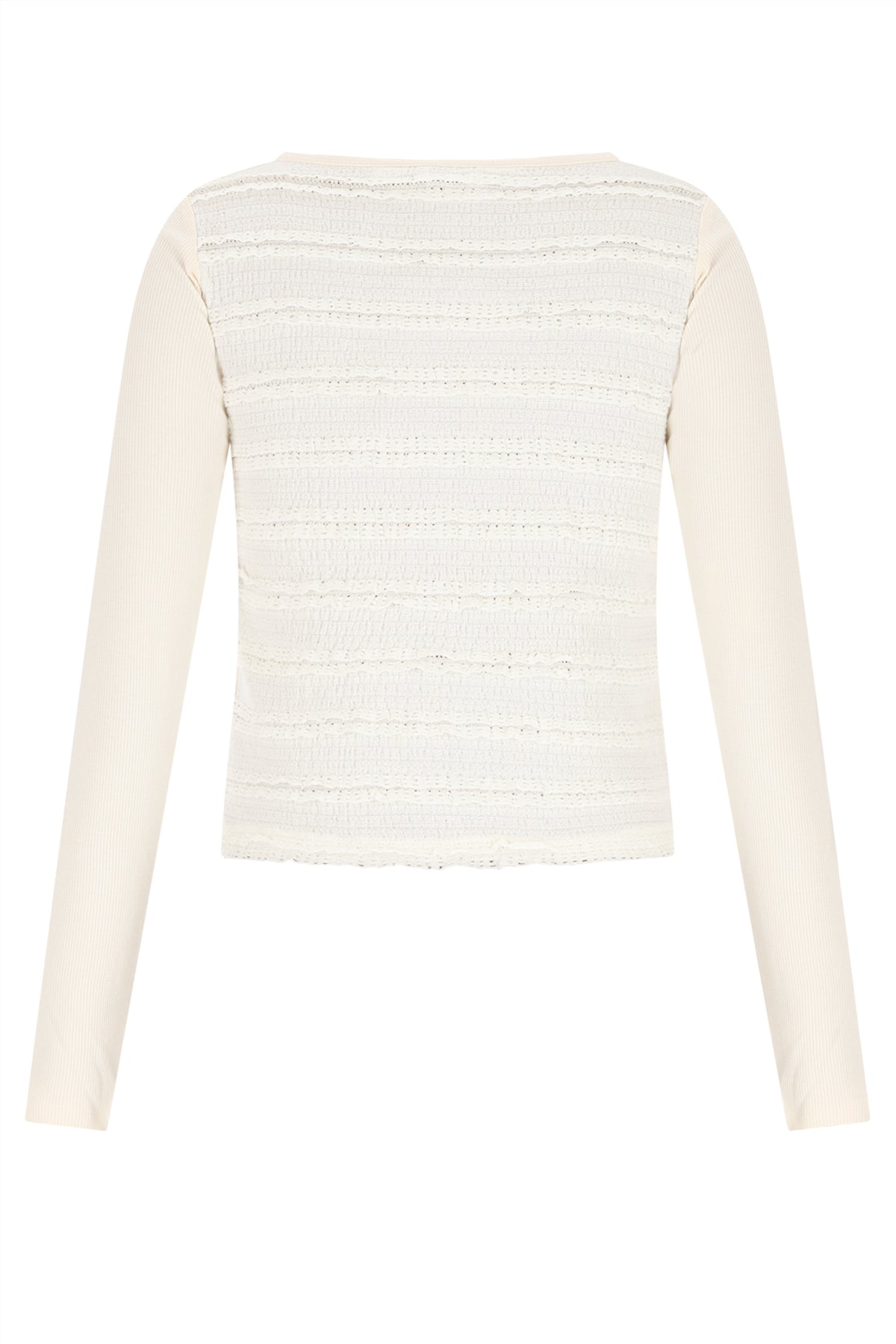 Kallet Jersey Top with contrast back