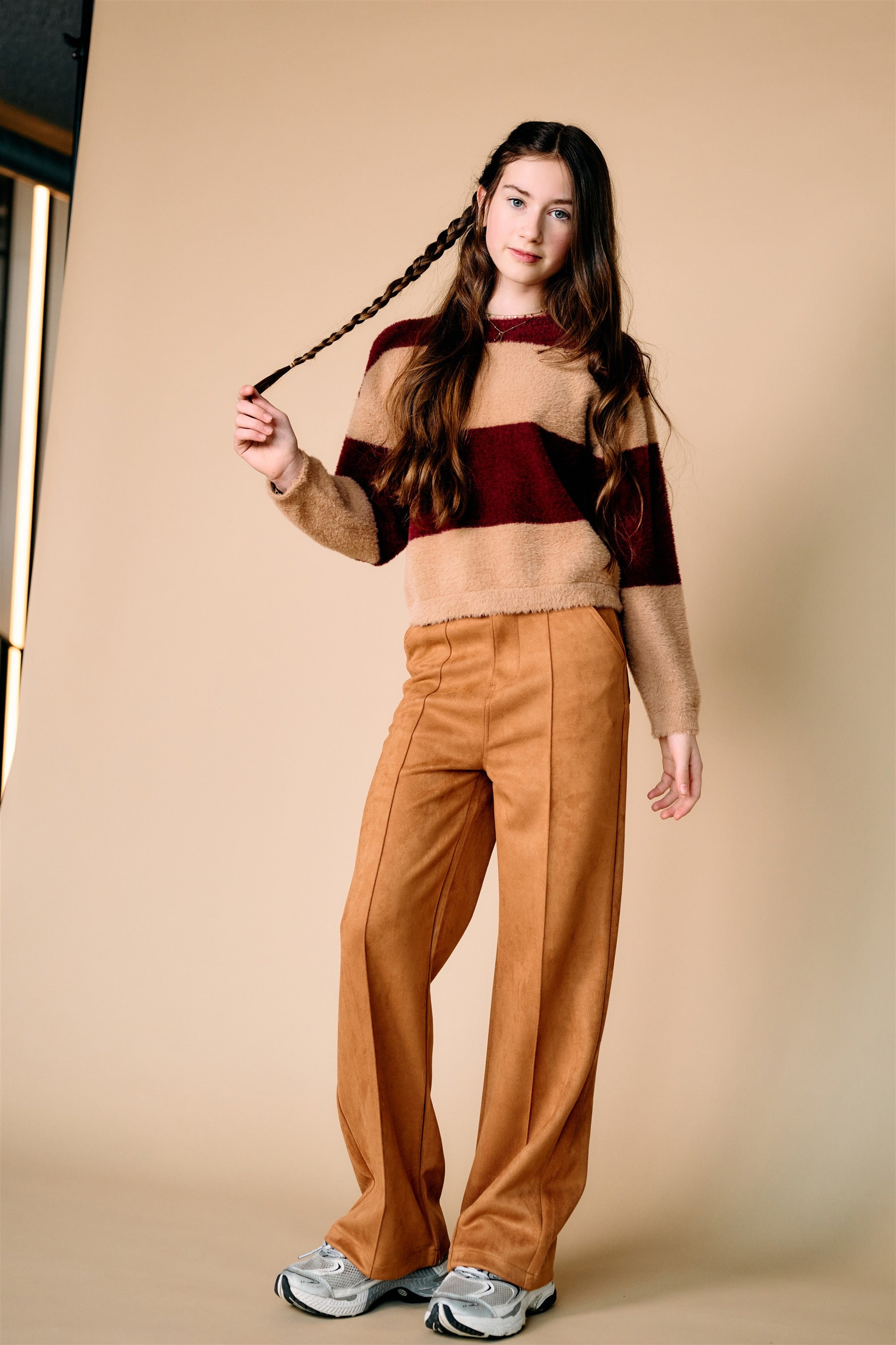 Kate Colorblock Soft Knitted Sweater