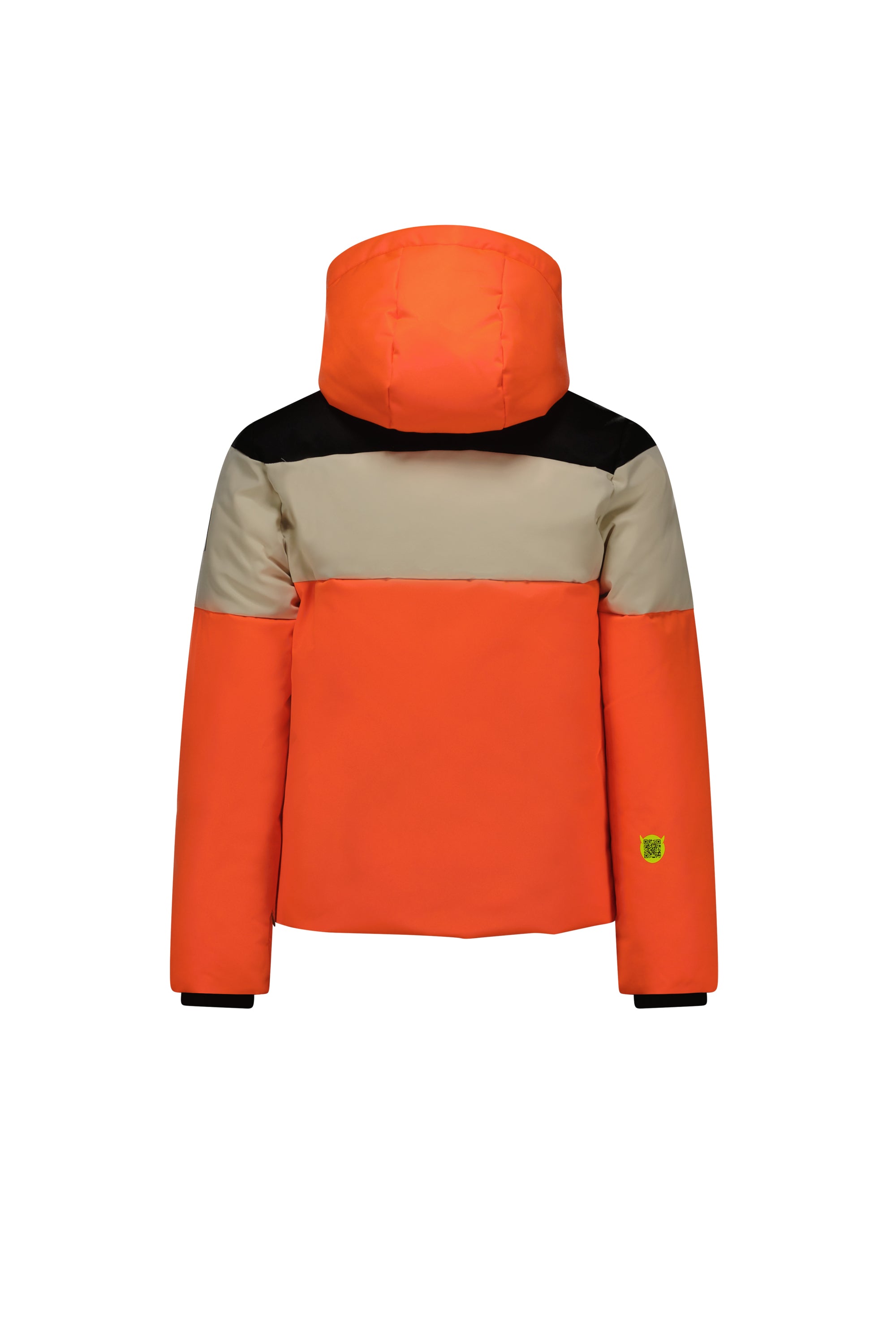 BOBB Boys Winter Jacket Colorblock Neon Orange