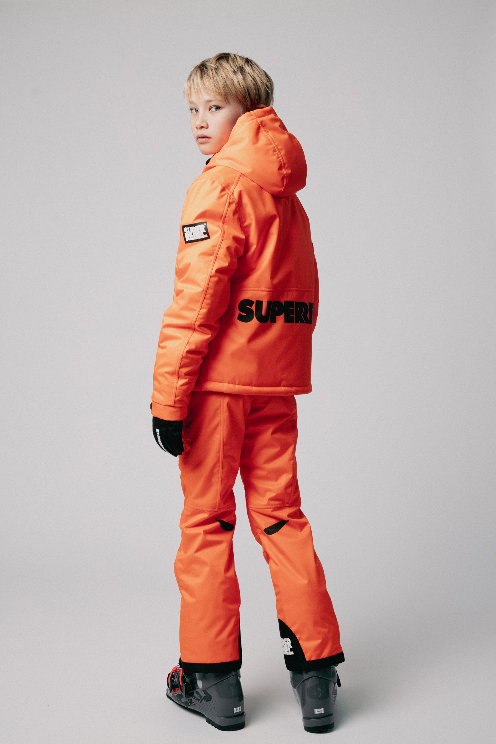 SPEED Ski Pant Neon Orange