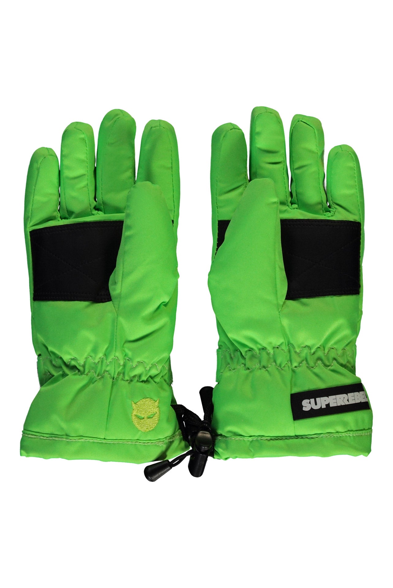 NUTZ Ski Glove Fluo Green