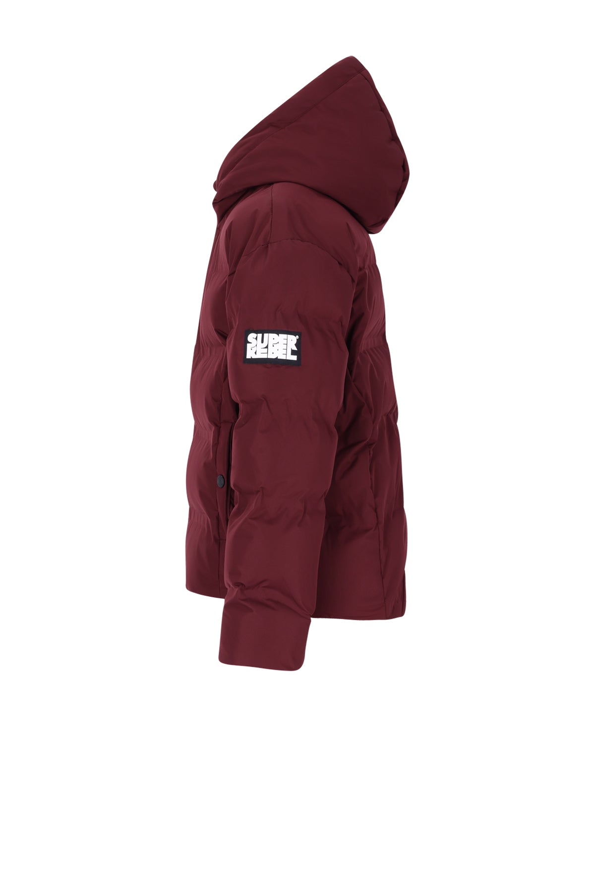 BELLA plain coat with glued lines