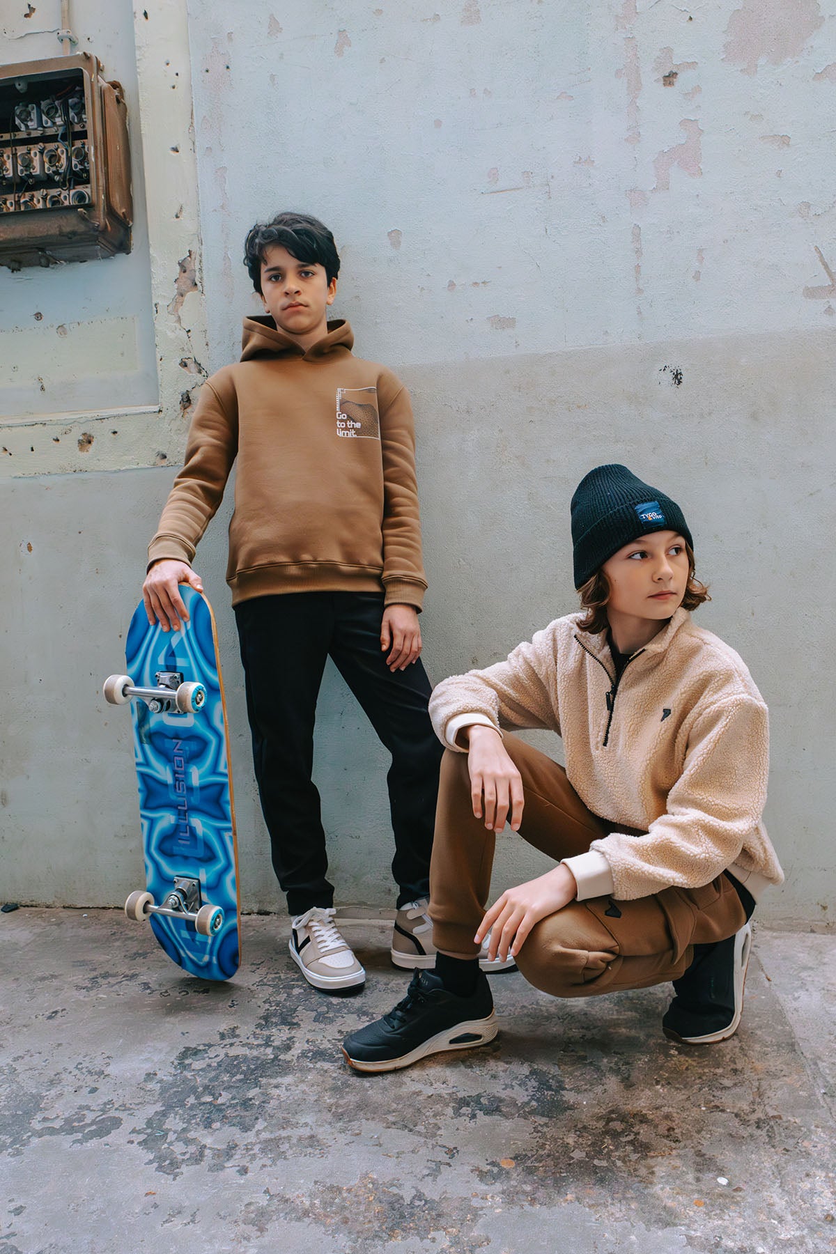 Borg Half Zip Noise