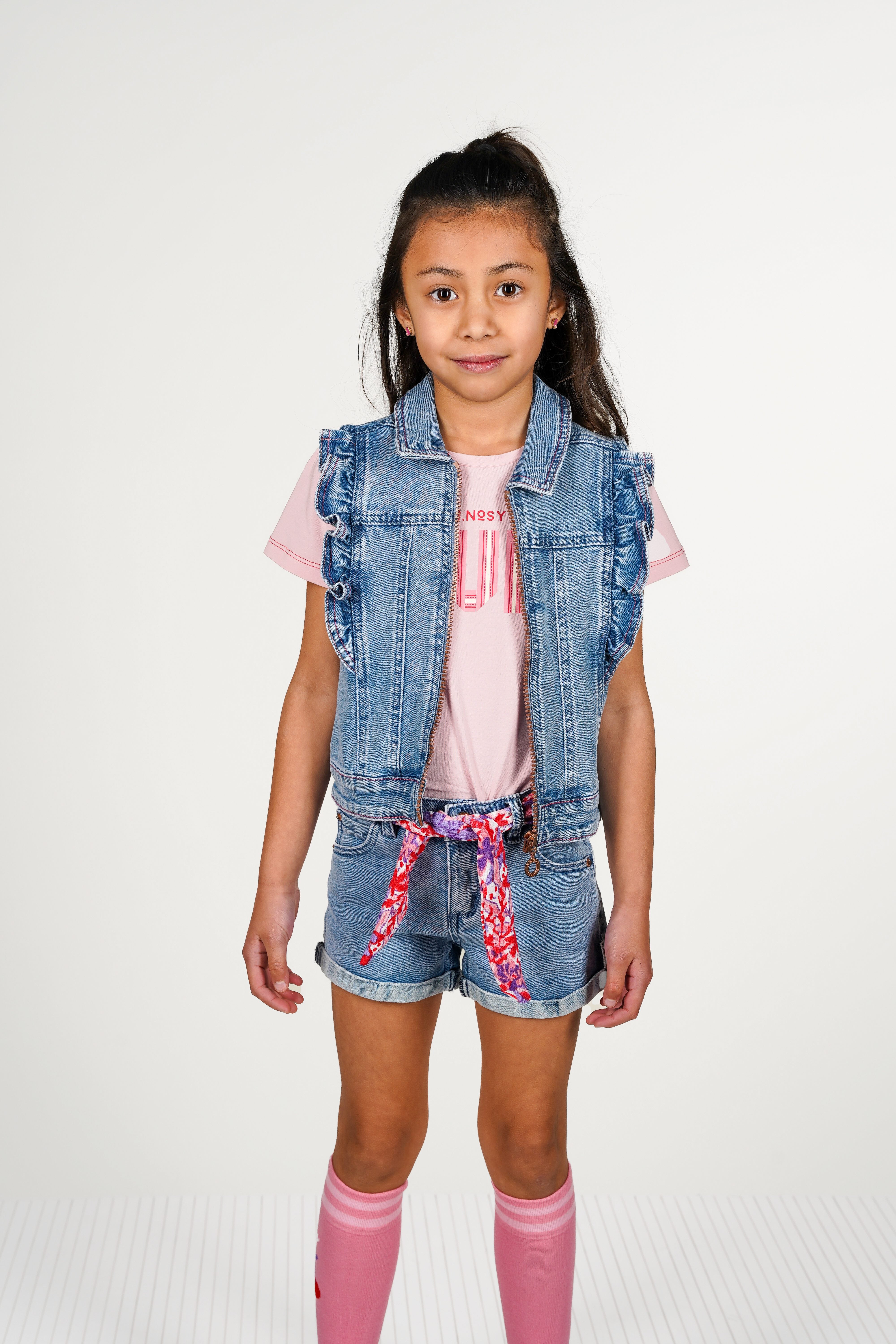 Gabby denim waistcoat
