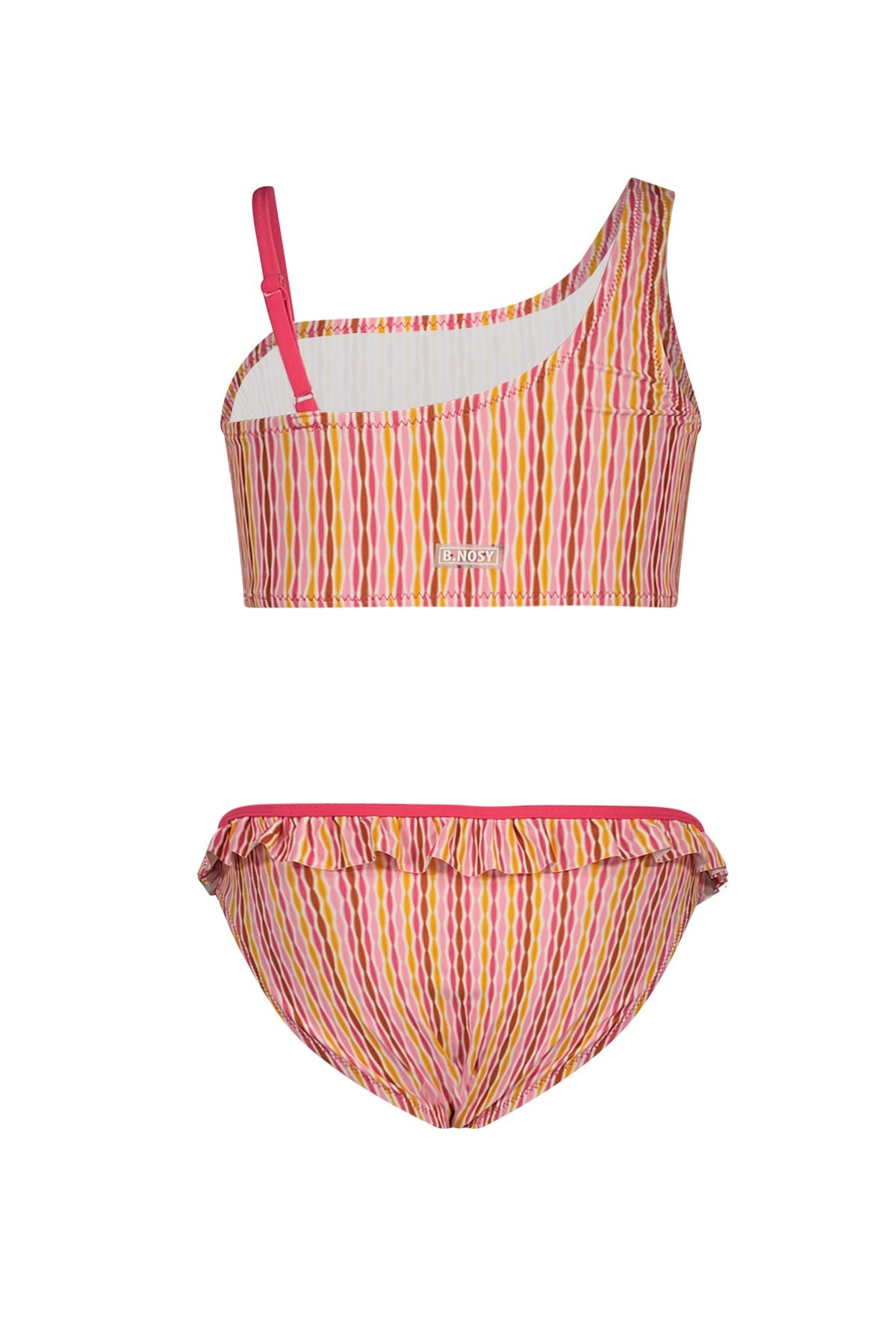 Wendy slanted bikni with print