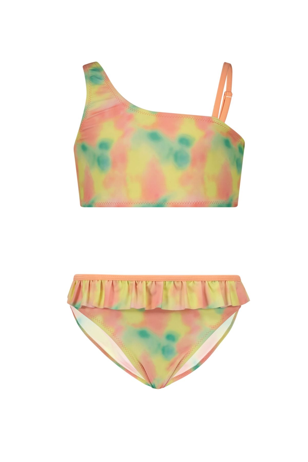 Wendy slanted bikni with print