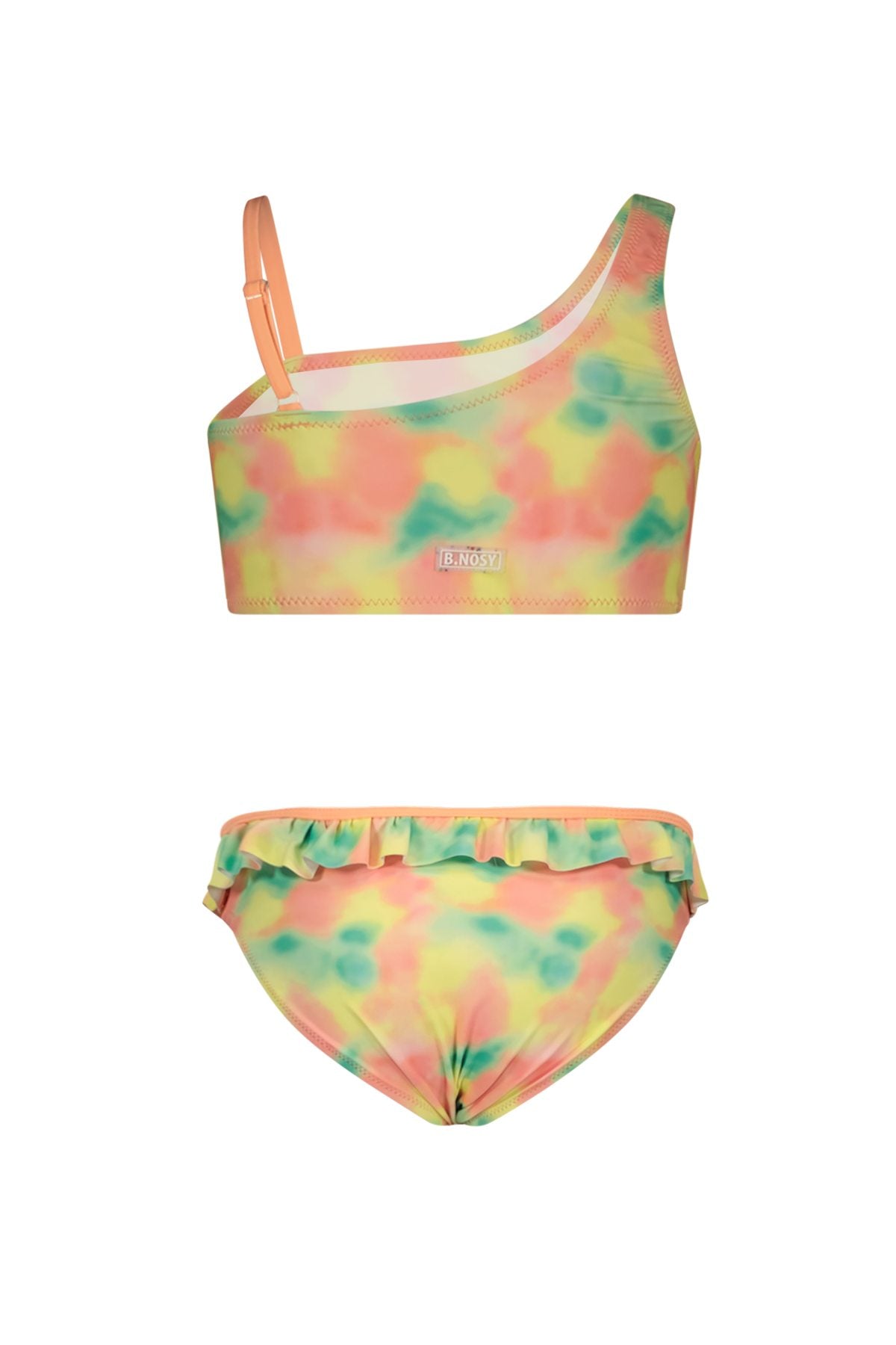 Wendy slanted bikni with print