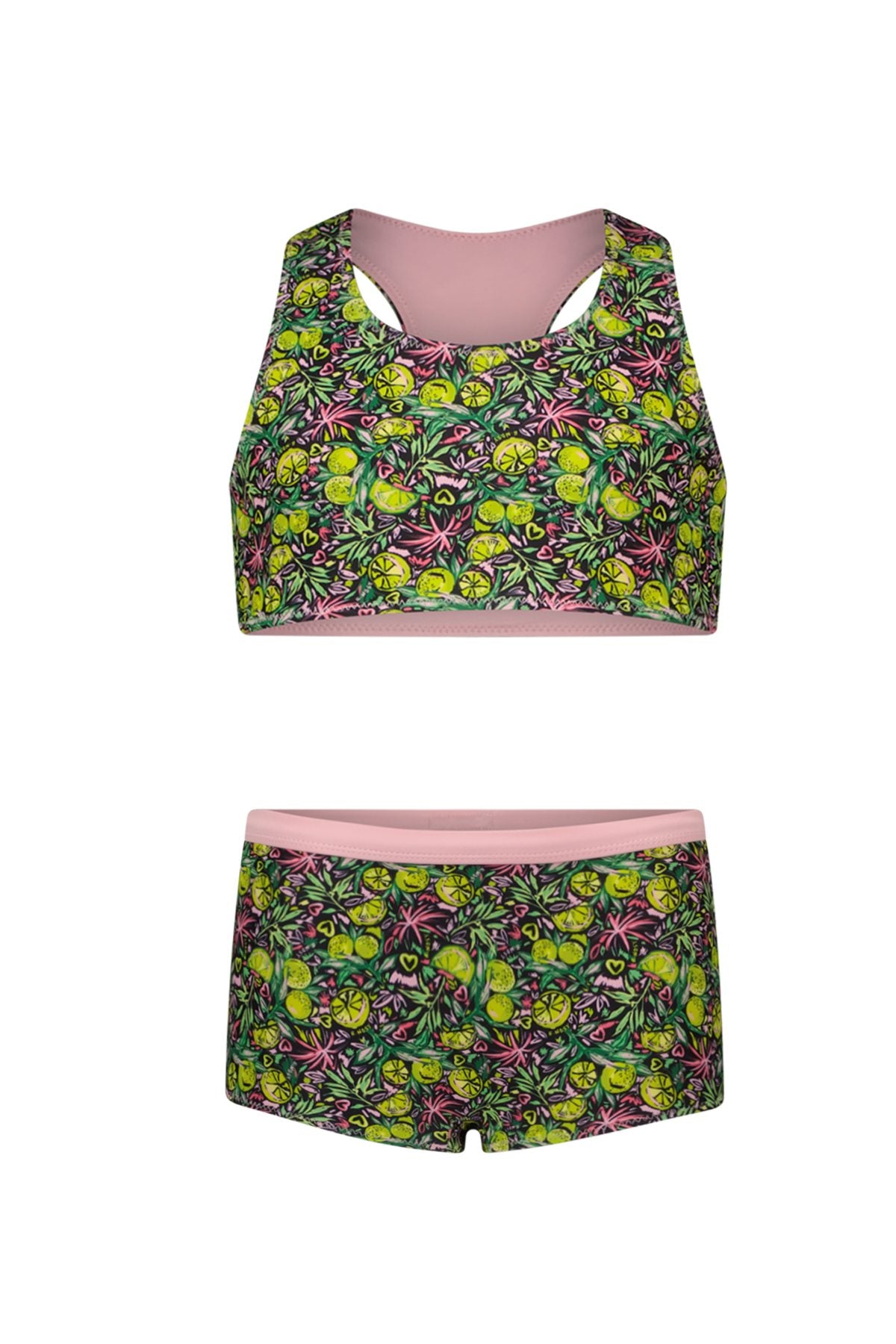 Winona reversible bikini with print