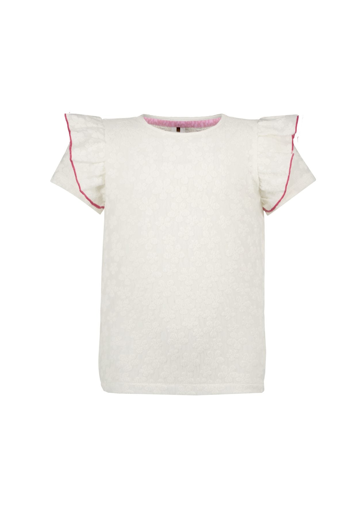 Blake flower top with ruffles