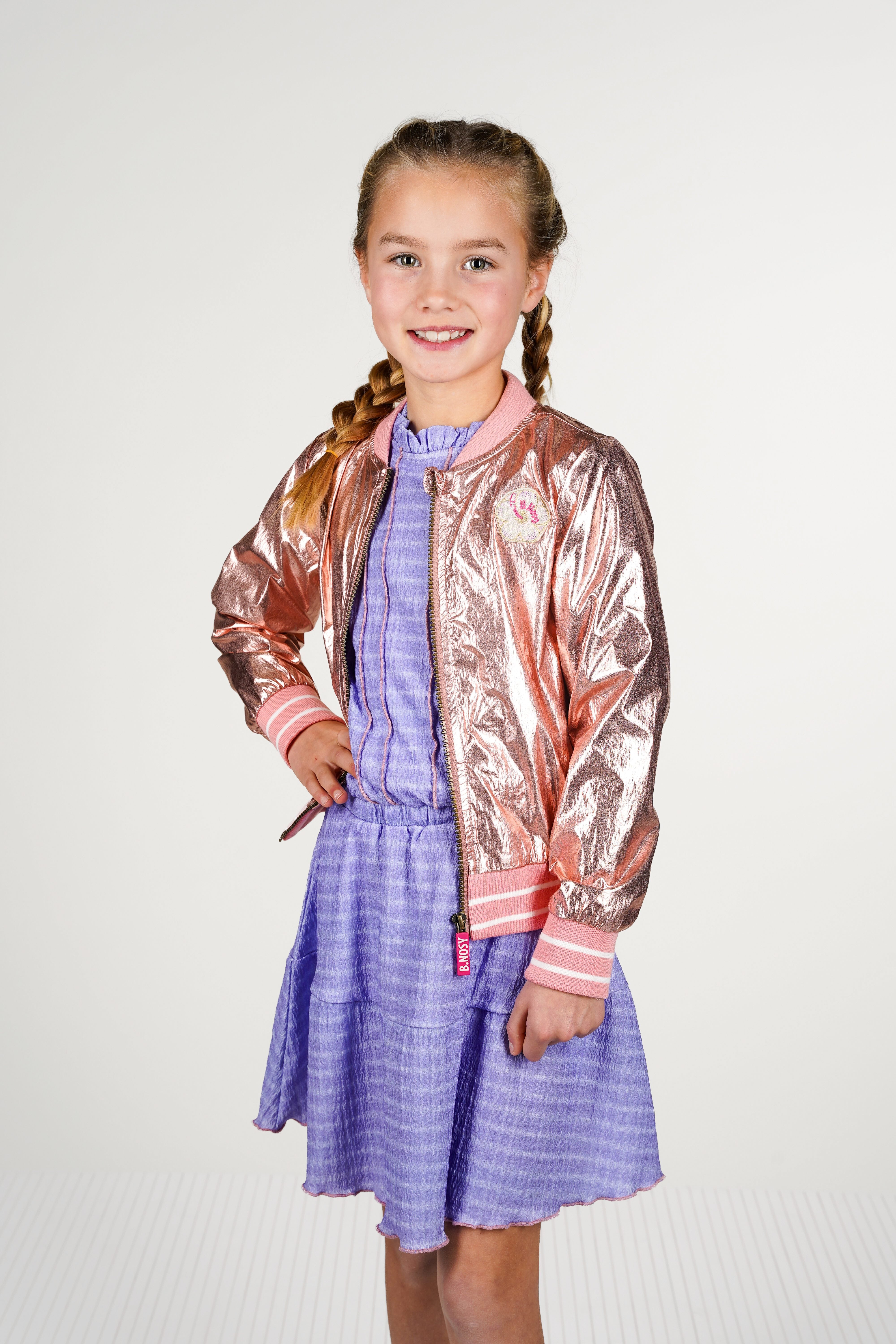 Chloé metallic bomber cardigan