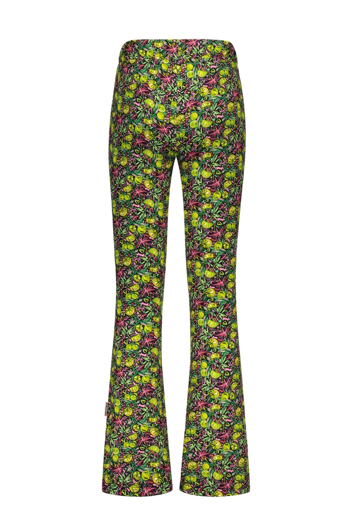 Phoebe flared printed pants