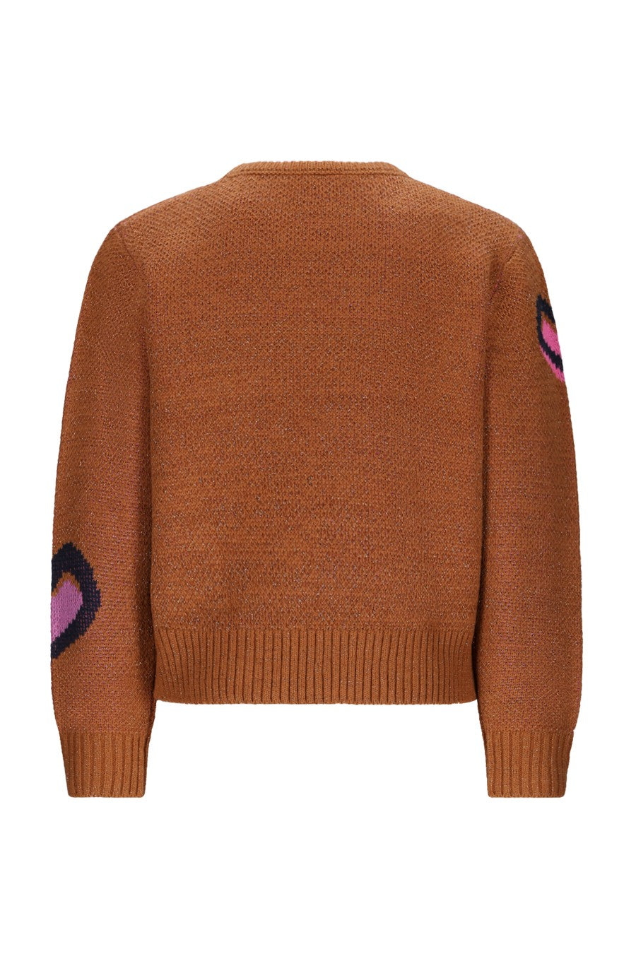 Khloe B.Nosy girls knitted jacquard sweater