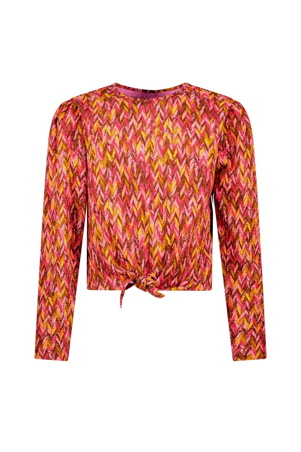 Tori B.Nosy girls top with knot