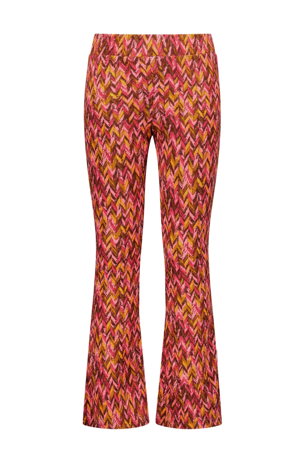 Pepper B.Nosy girls printed flared pants