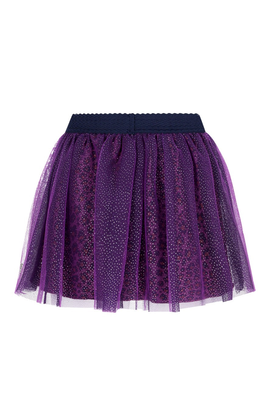 Rory B.Nosy girls mesh skirt with printed layer