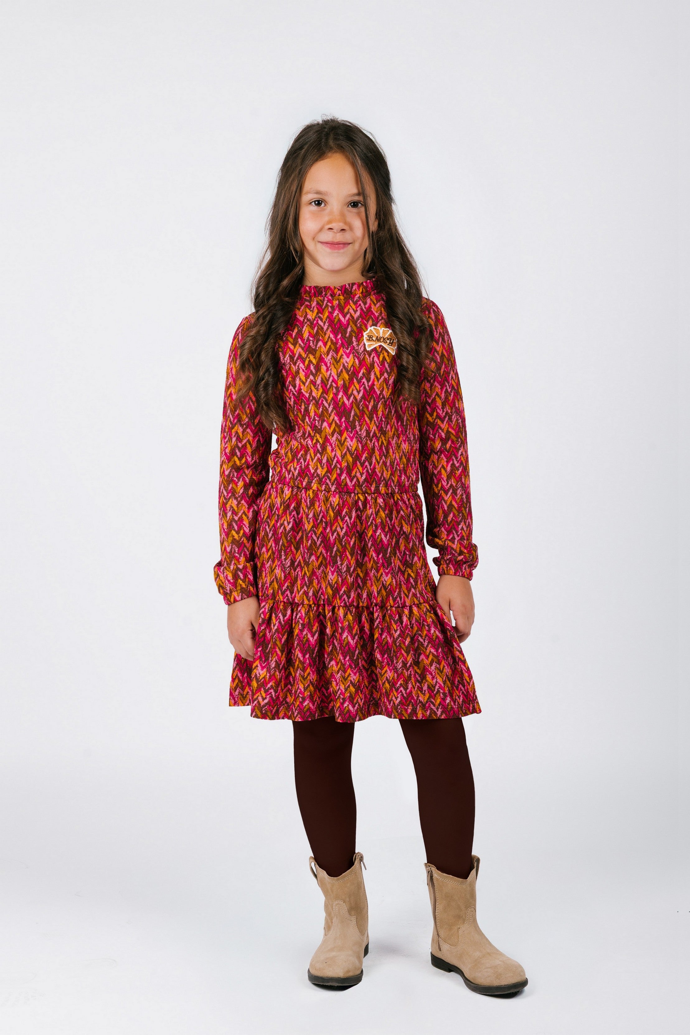 Dalia B.Nosy girls printed dress