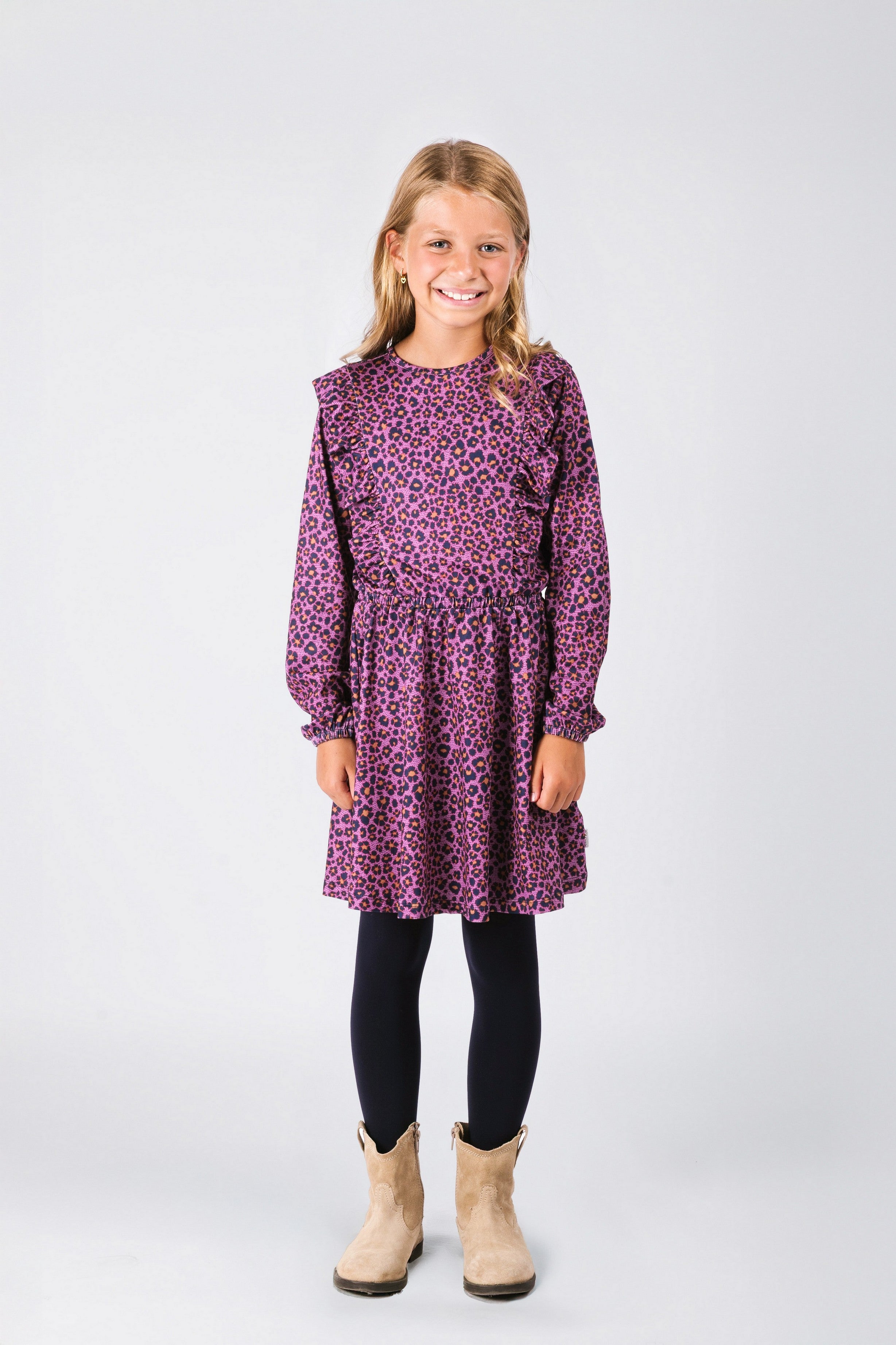 Dionne B.Nosy girls printed dress