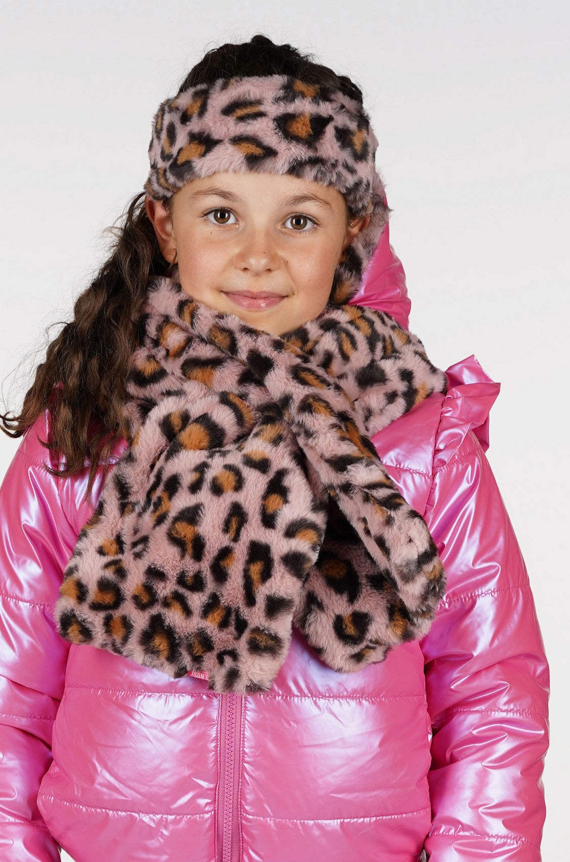 Anne B.Bosy girls scarf and headband