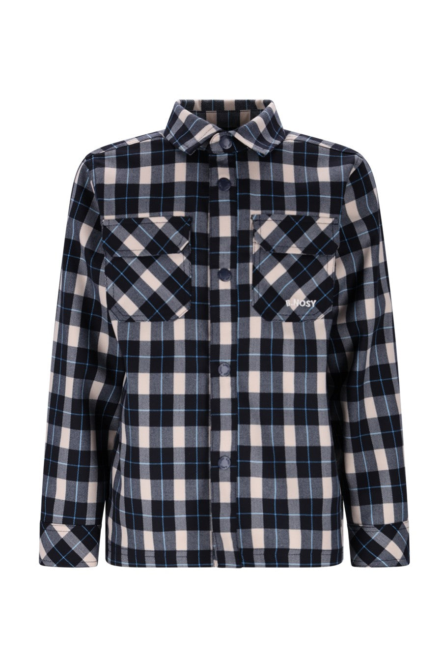 Bas B.Nosy boys checkered shirt