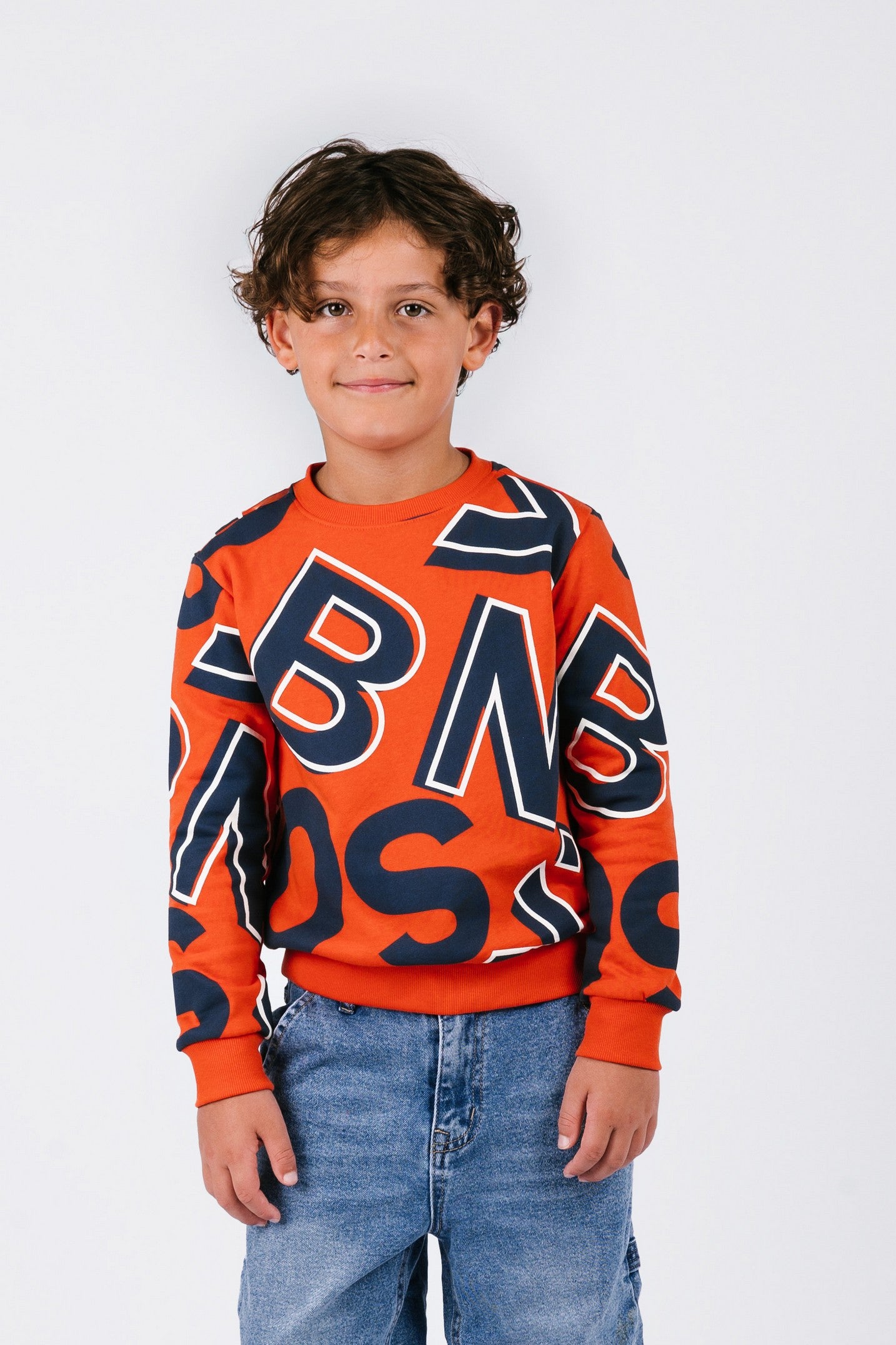 Scott B.Nosy boys printer sweater
