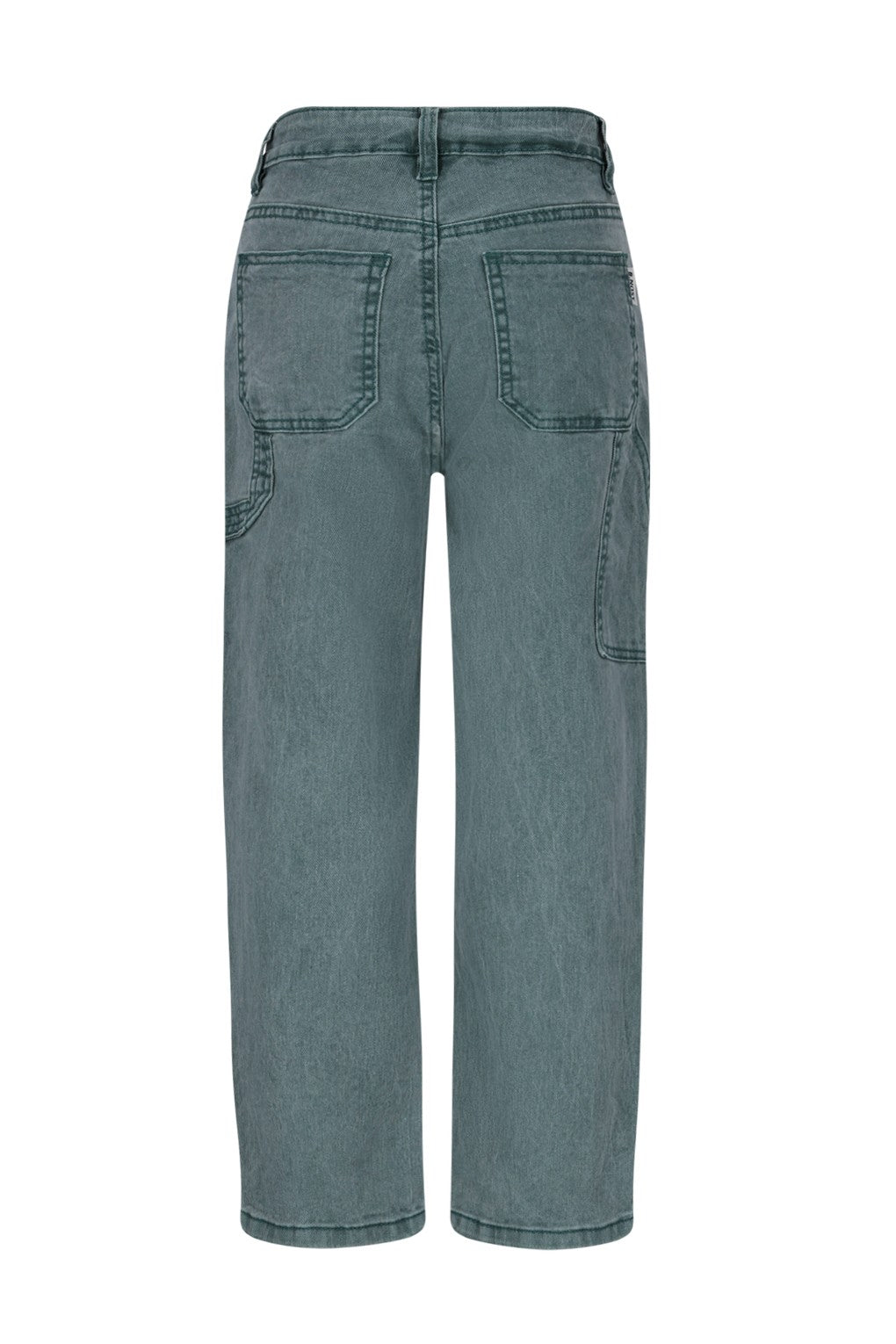 Patty B.Nosy boys cargo denim pants groen