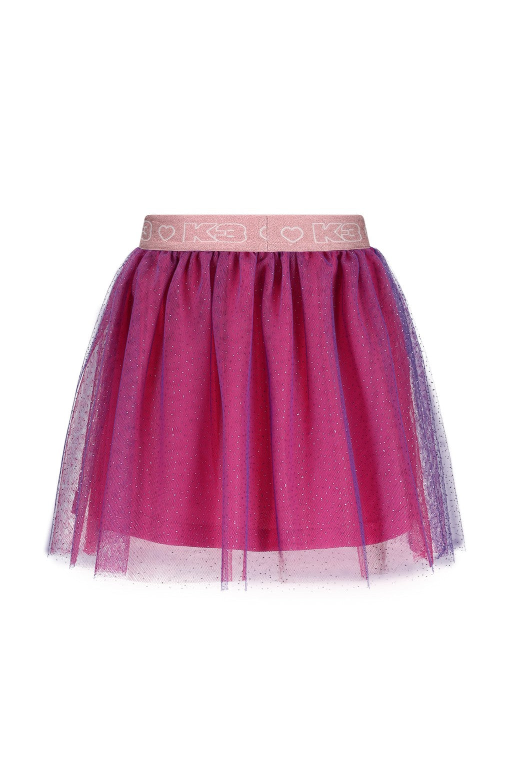 K3 River B.Nosy girls sequince mesh skirt