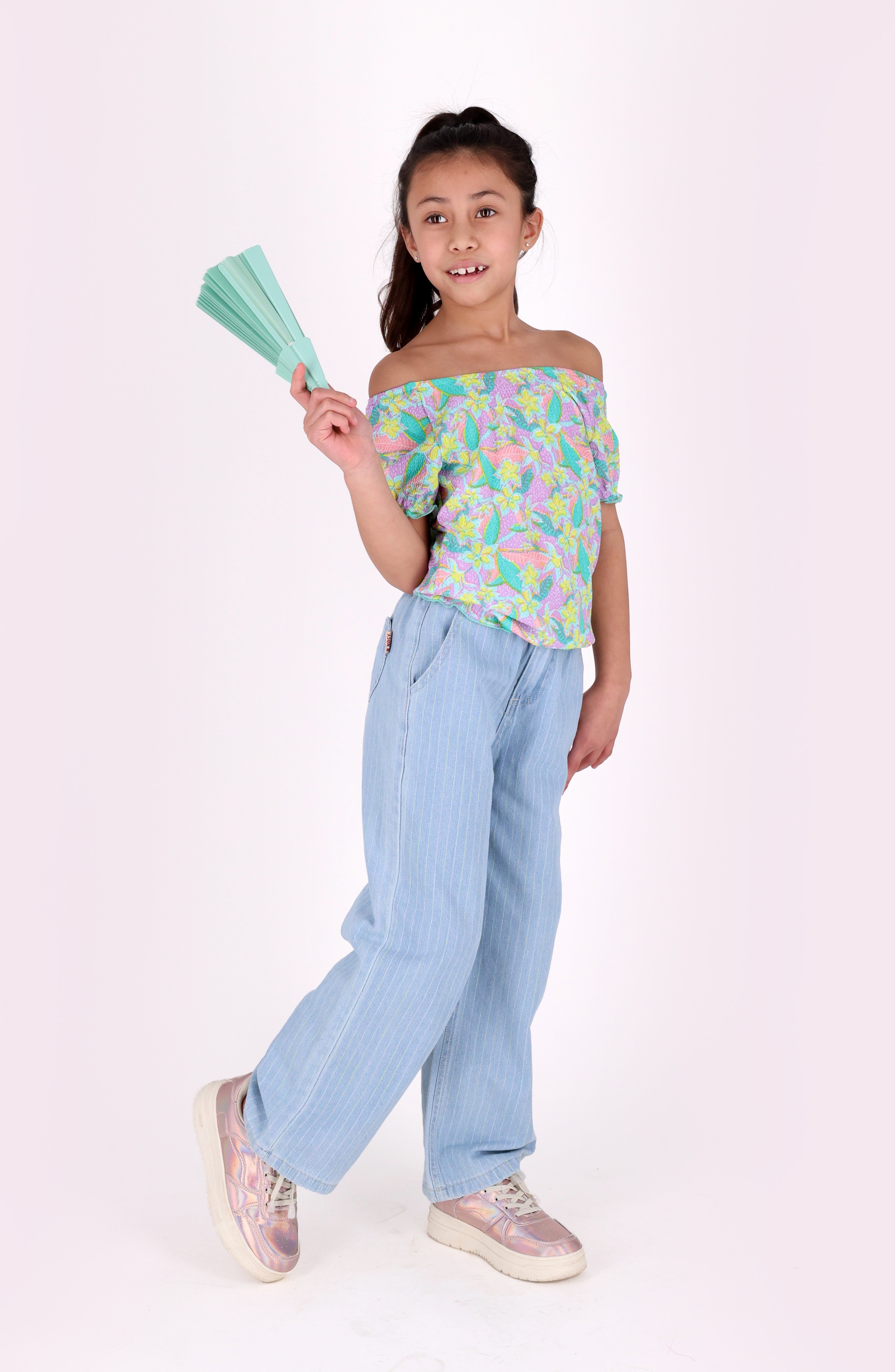 B.Nosy girls Top Tatia Pastel Tropics