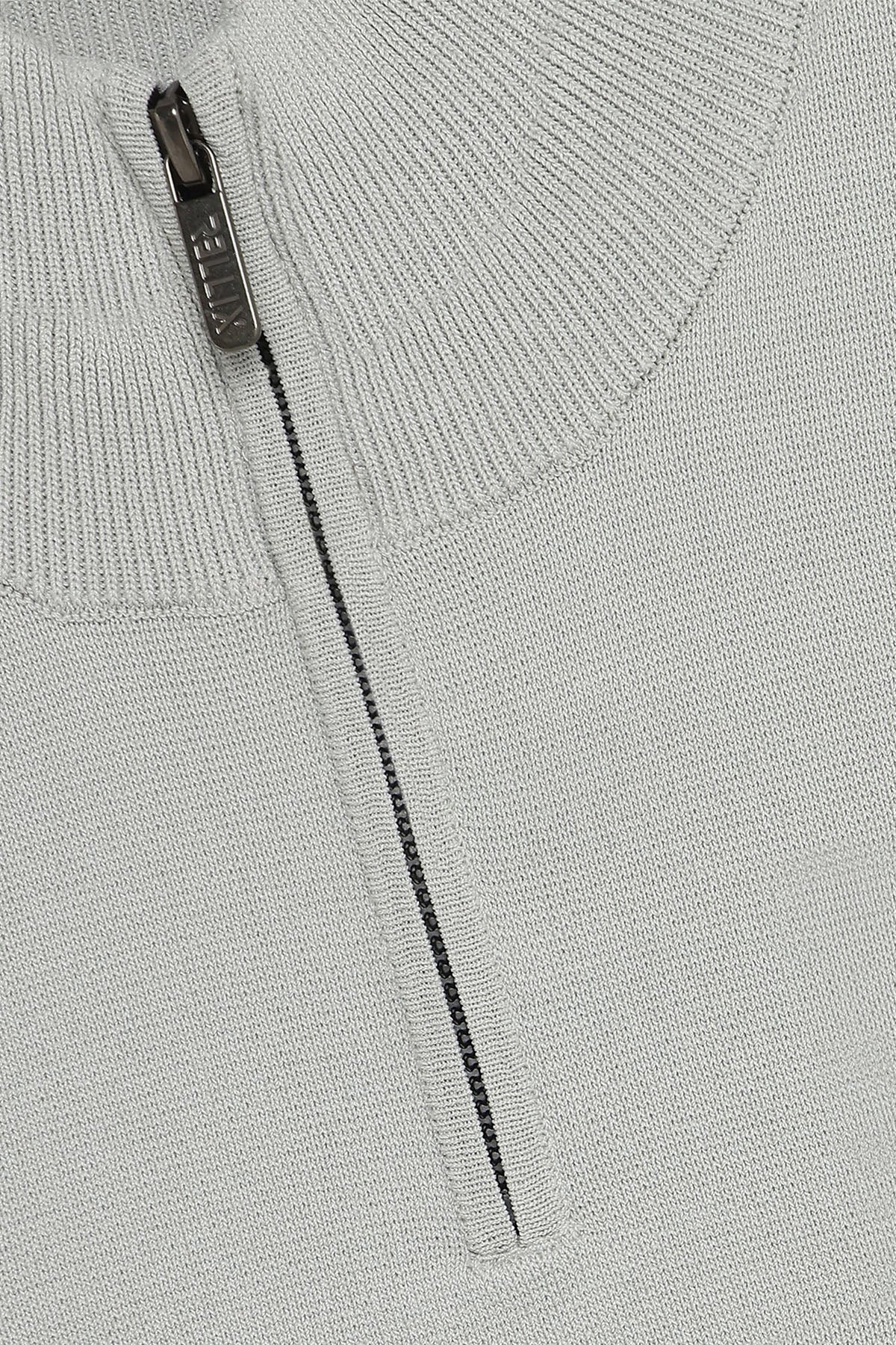 Knitwear Zip Collar