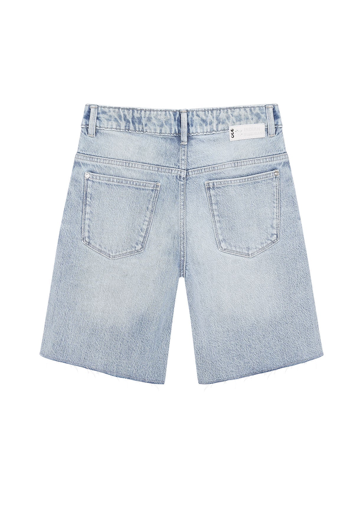 Long Denim Shorts