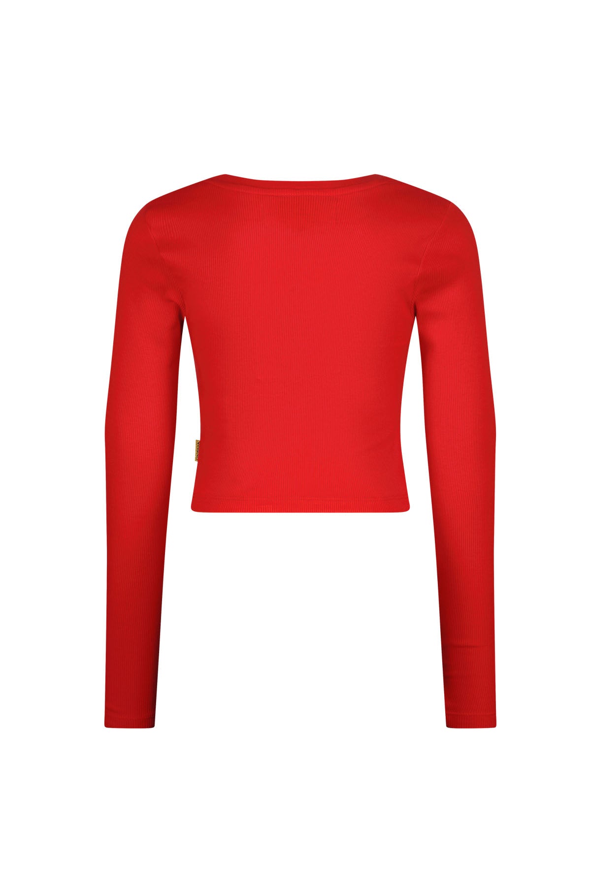 Basic crop rib top T-Shirt